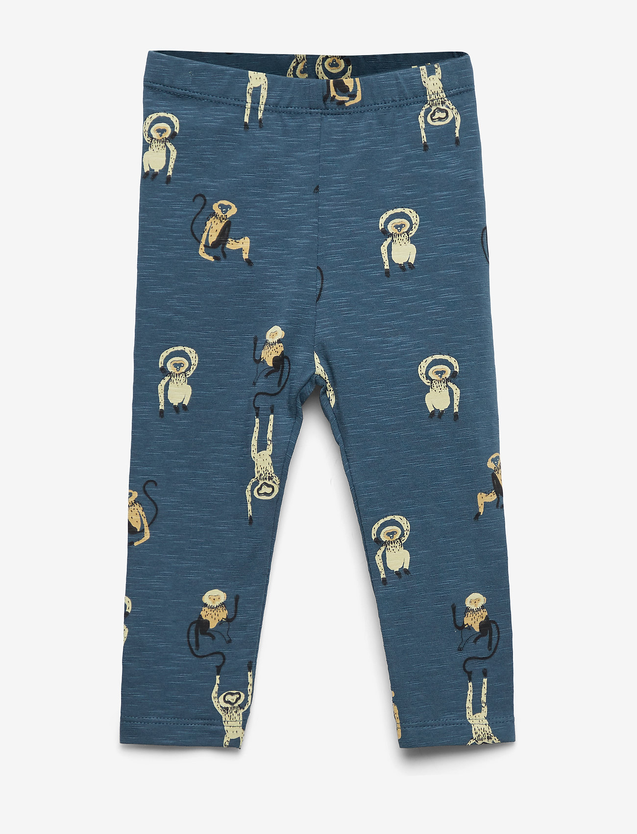 Soft Gallery - Baby Paula Leggings - orion blue, aop monkey - 0