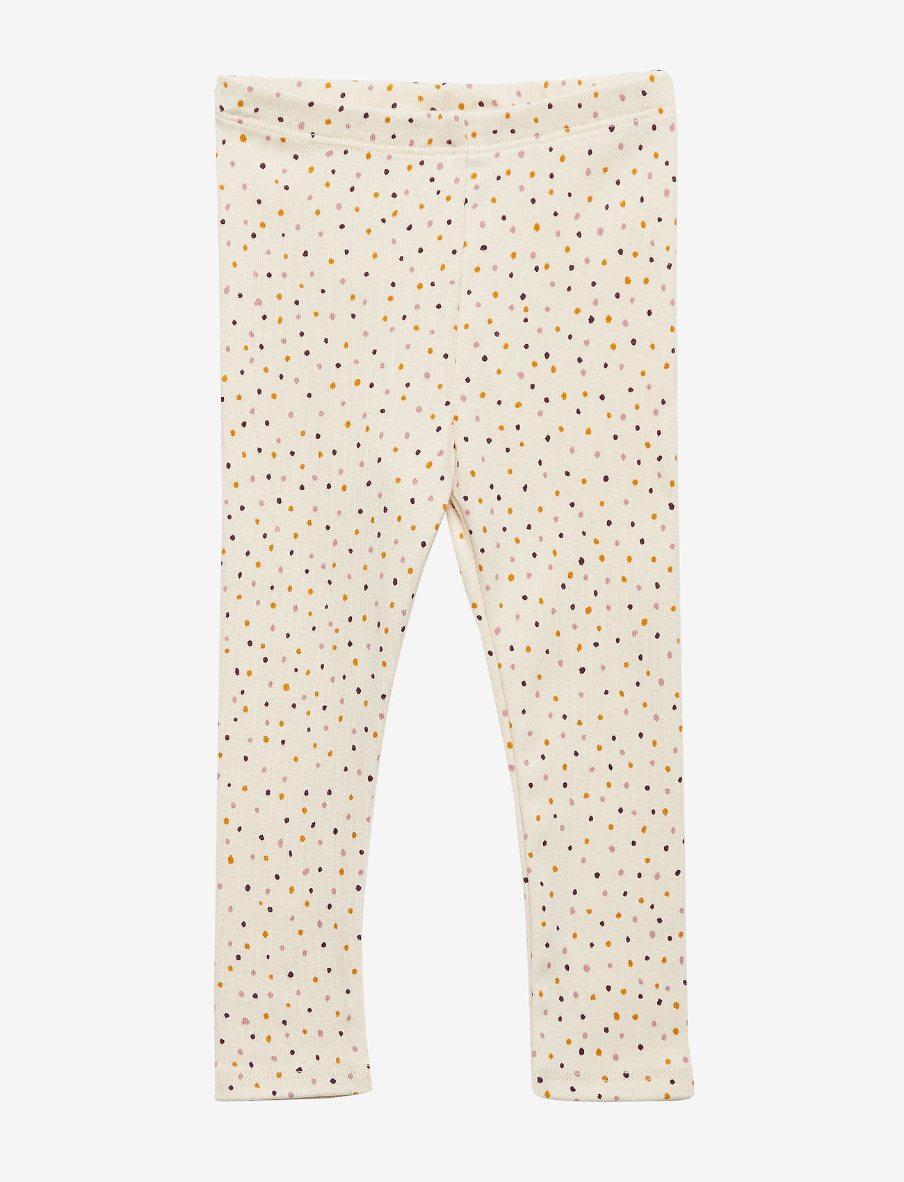 Soft Gallery - Baby Paula Leggings - tapioca, aop trio dotties - 0