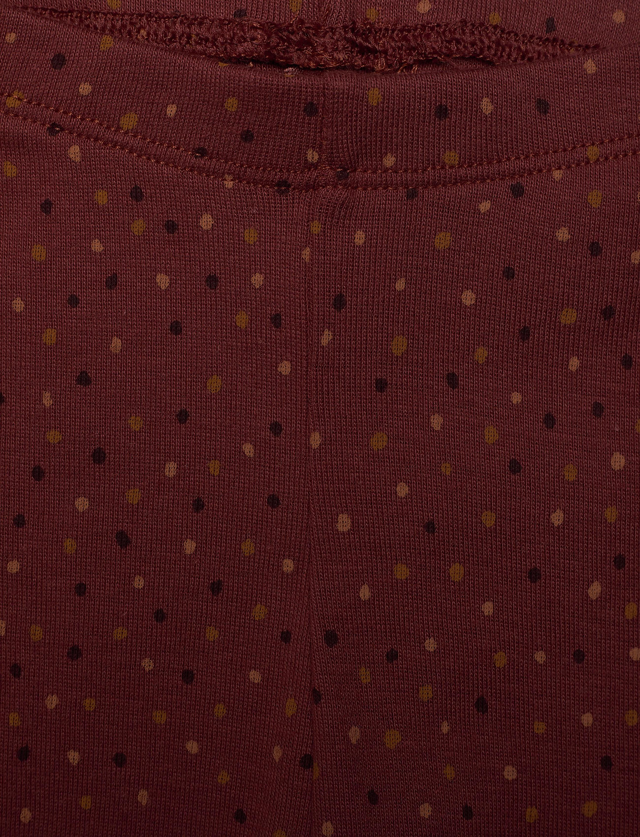 Soft Gallery - Baby Paula Leggings - barn red, aop trio dotties - 2