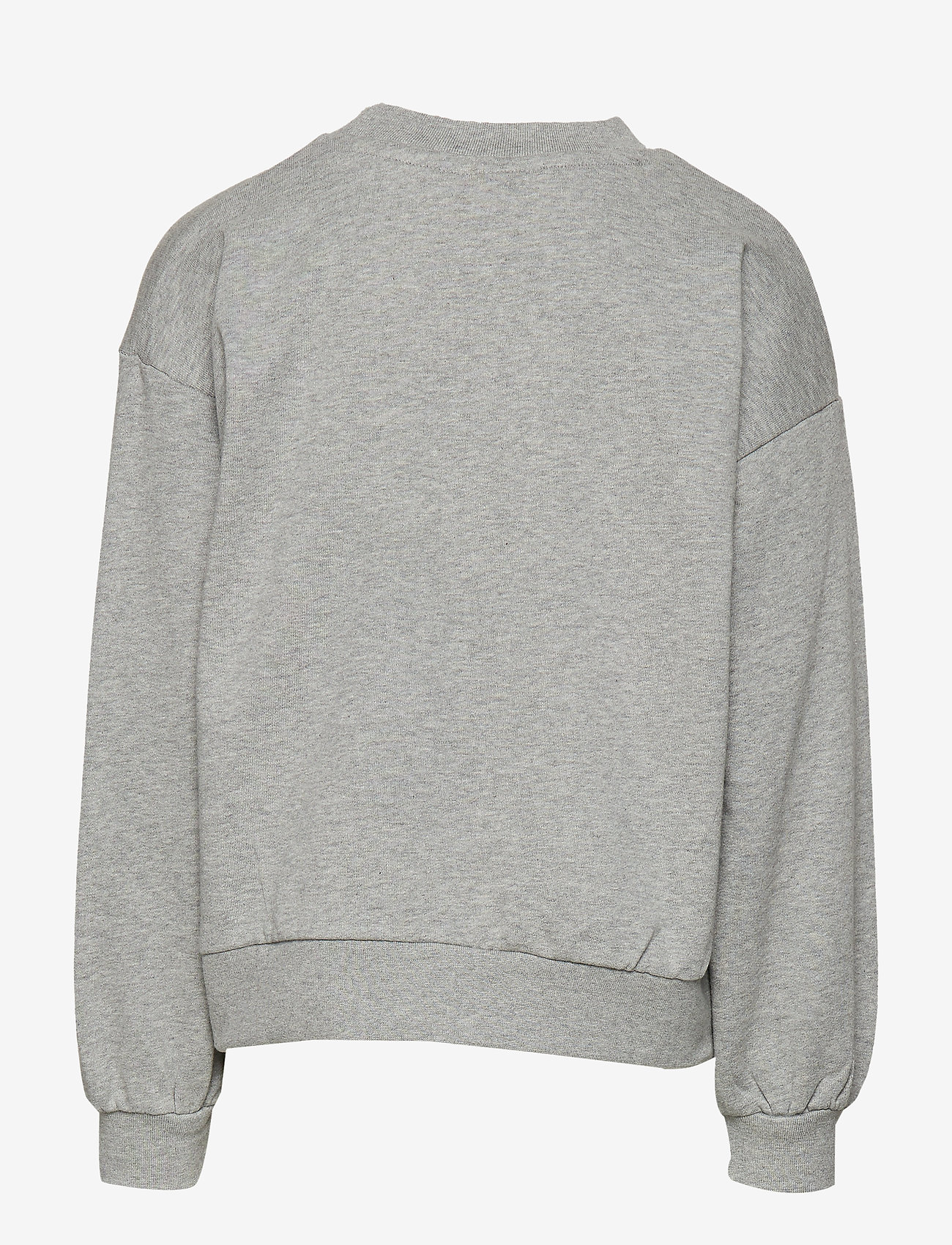 Soft Gallery - Drew Sweatshirt - grey melange, spaceship emb. - 1