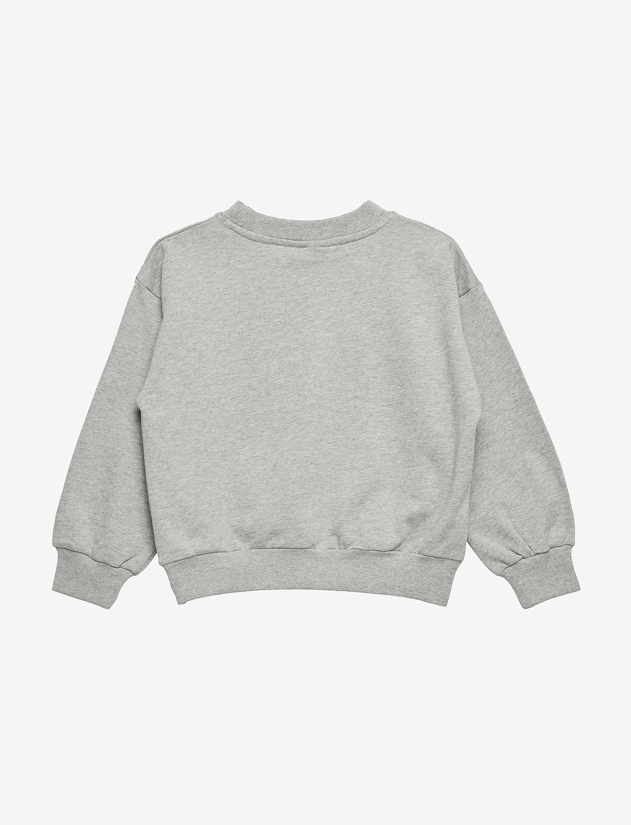 Soft Gallery - Drew Sweatshirt - grey melange, spaceship emb. - 2