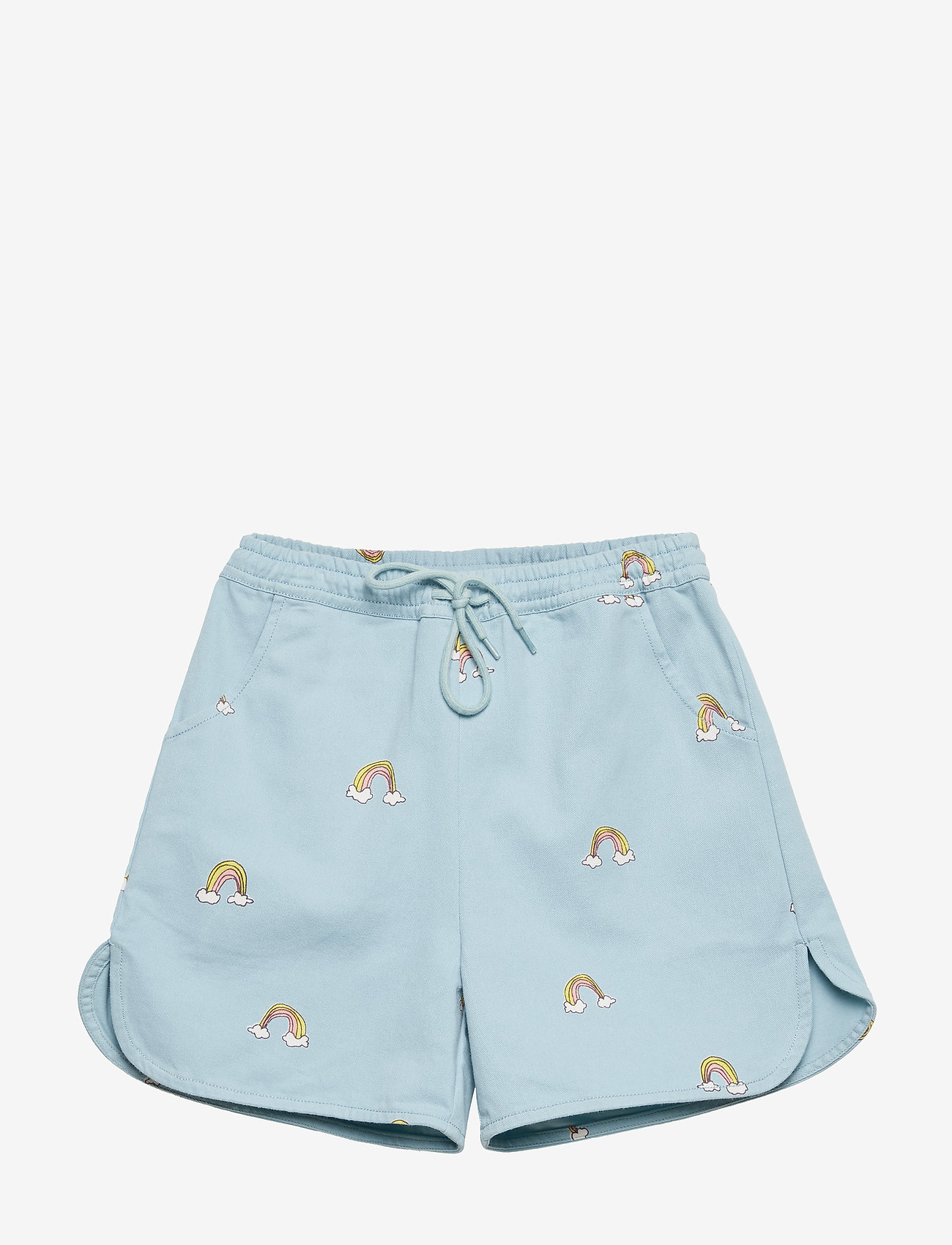 Devy Shorts - CLOUD BLUE, AOP LUCKY SIMPLE