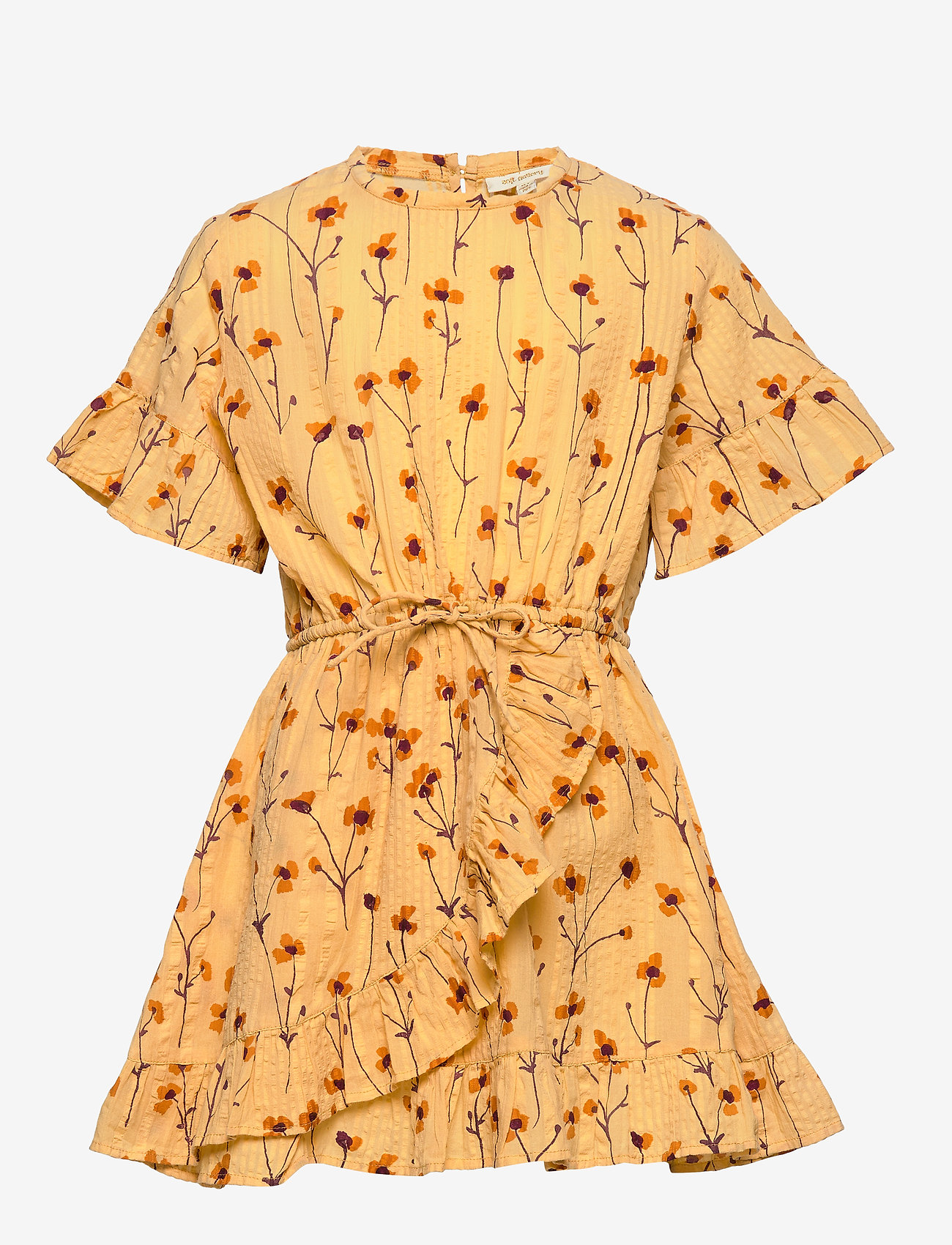 Dory Dress - GOLDEN APRICOT, AOP BUTTERCUP