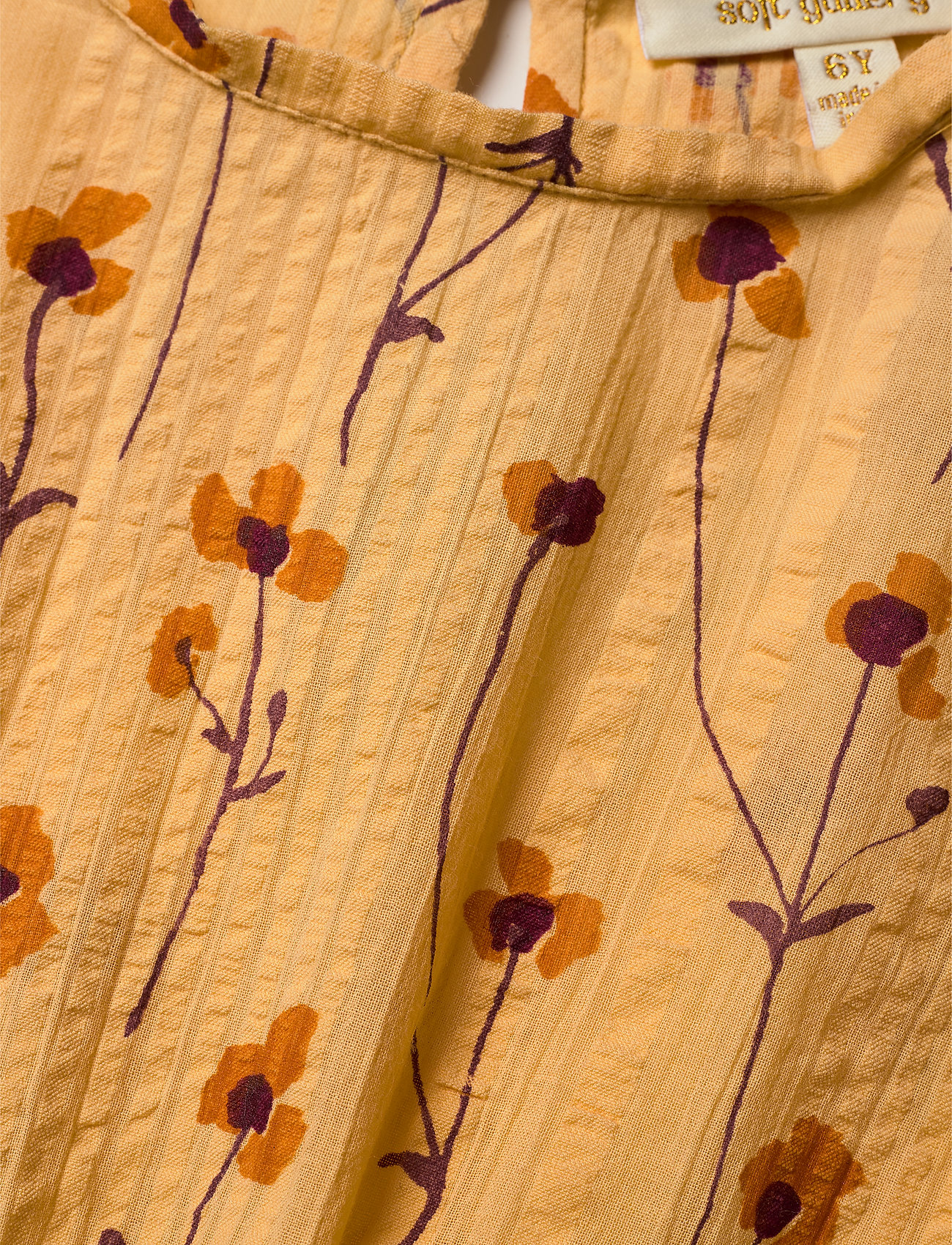 Soft Gallery - Dory Dress - golden apricot, aop buttercup - 2
