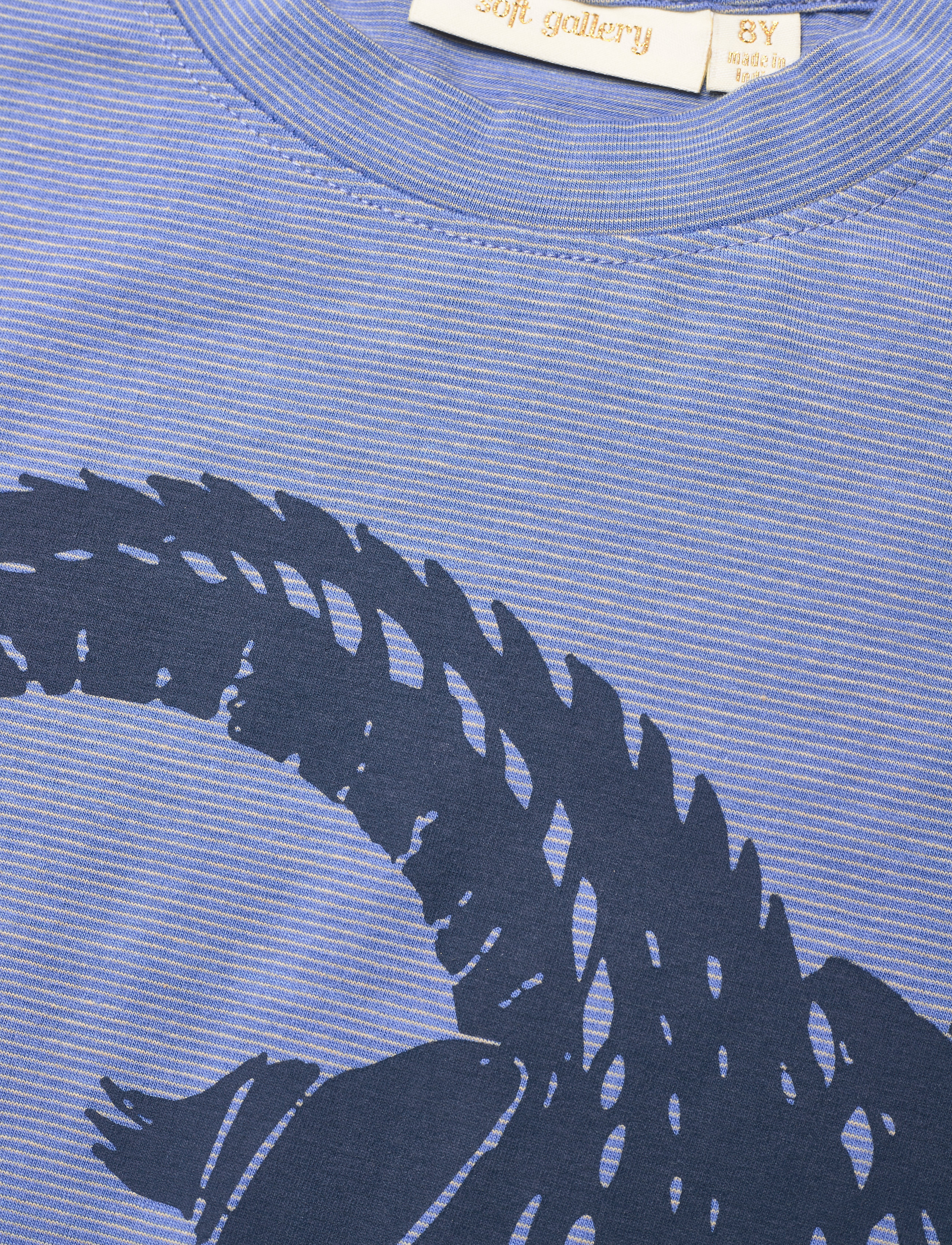 Soft Gallery - Dain T-shirt - croissant, crocoskate - 2