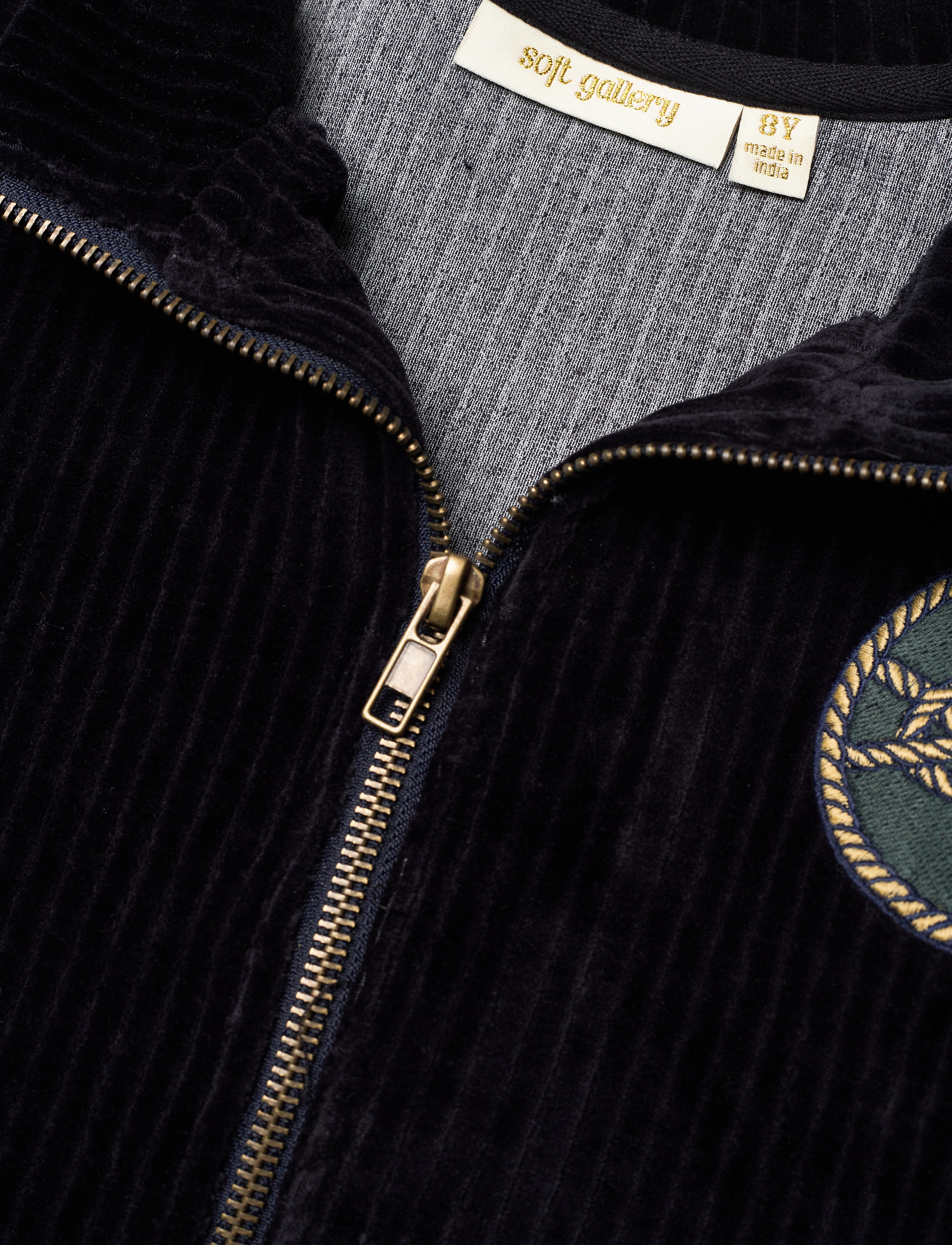 Soft Gallery - Dorian Jacket - carbon, loop emb. - 2