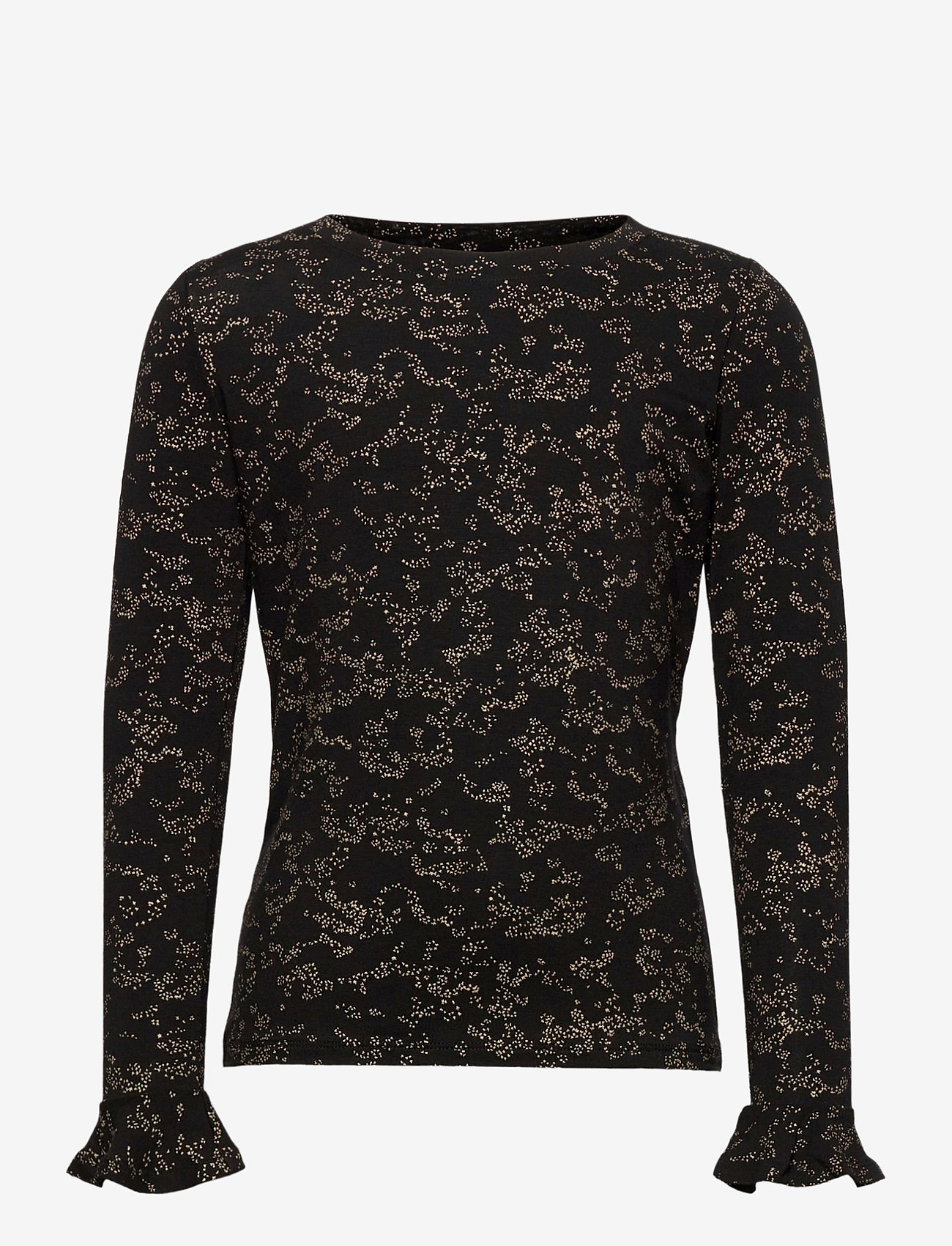 Soft Gallery - Elia T-shirt - jet black, aop flowerdust - 0