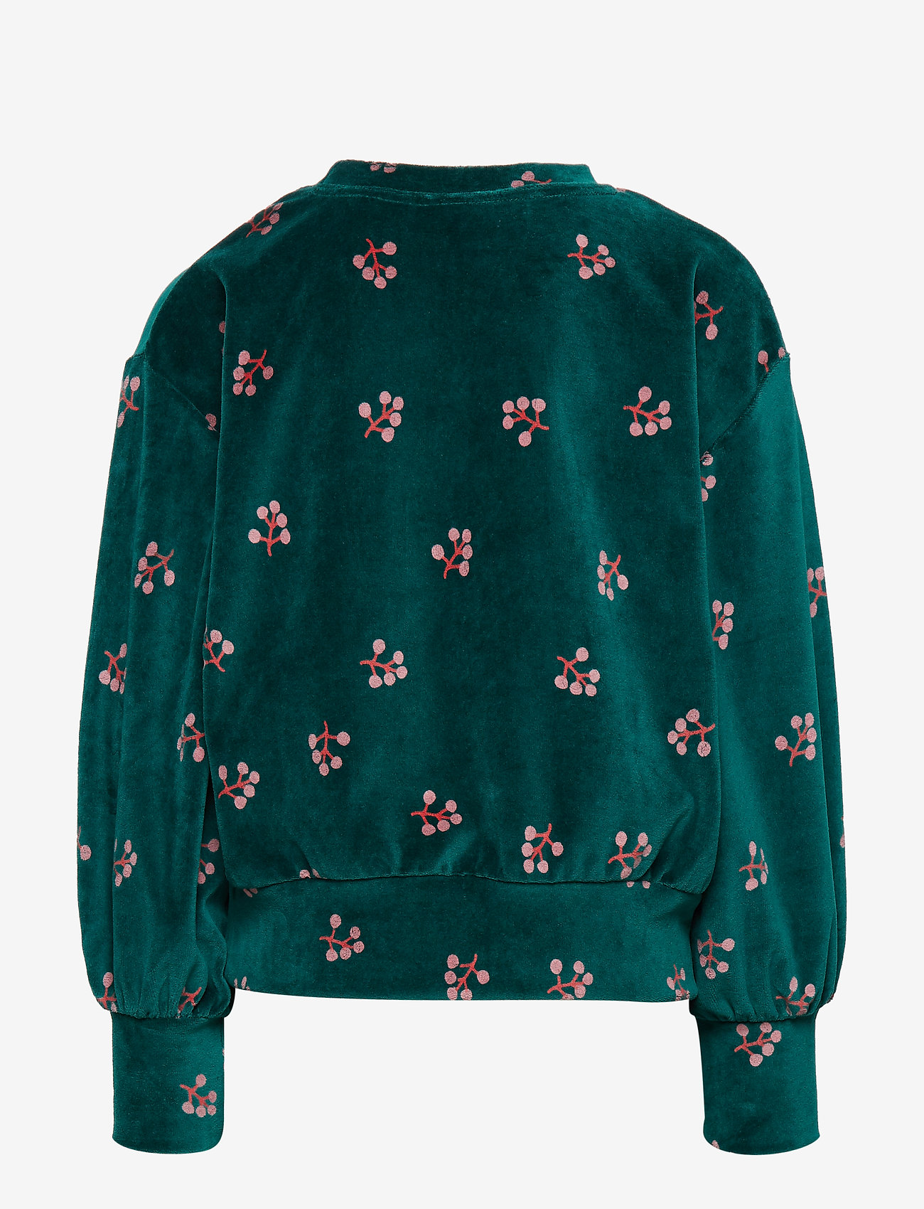 Soft Gallery - Elvira Sweatshirt - deep teal, aop winterberry - 1