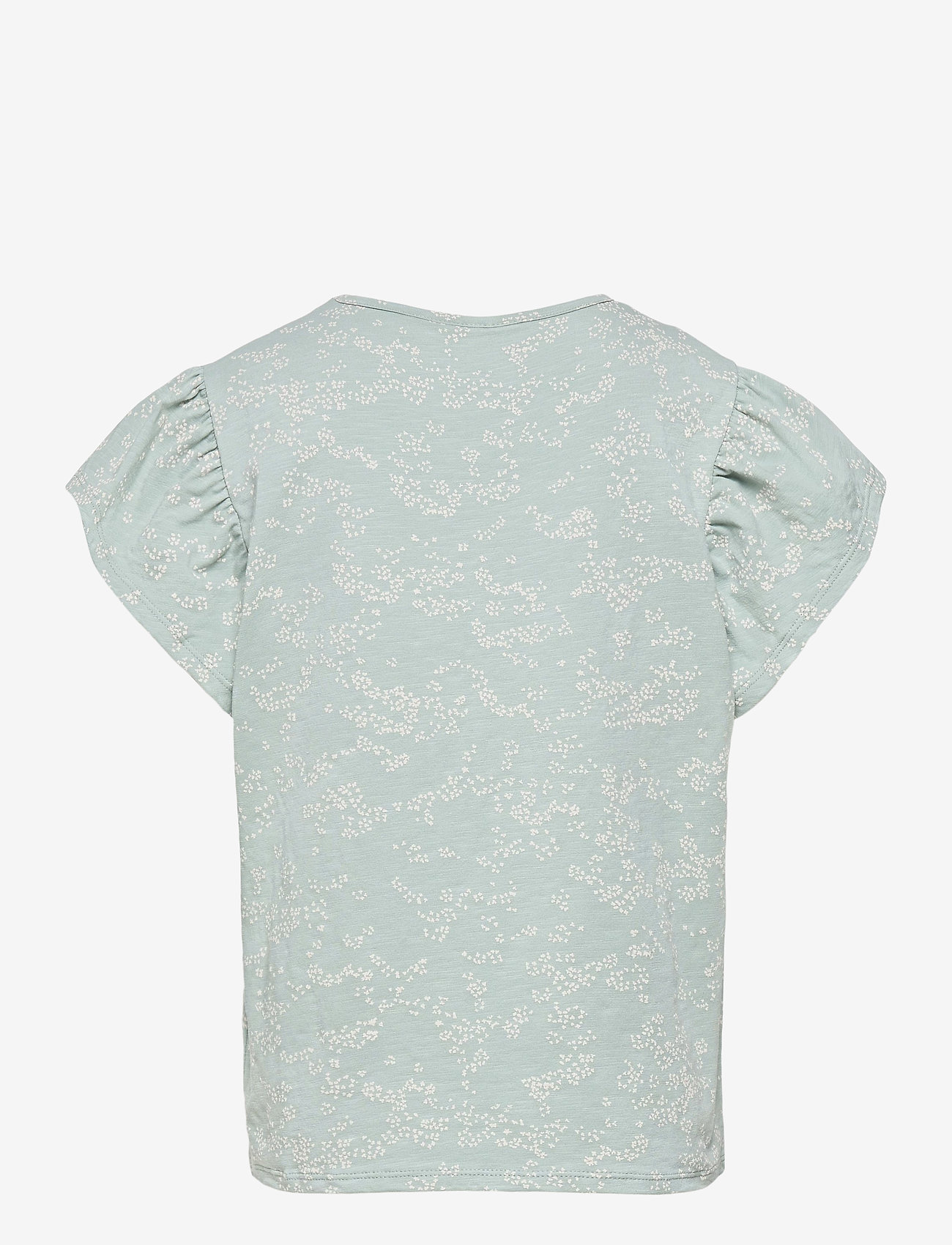 Soft Gallery - Hilde T-shirt - abyss, aop flowerdust - 1