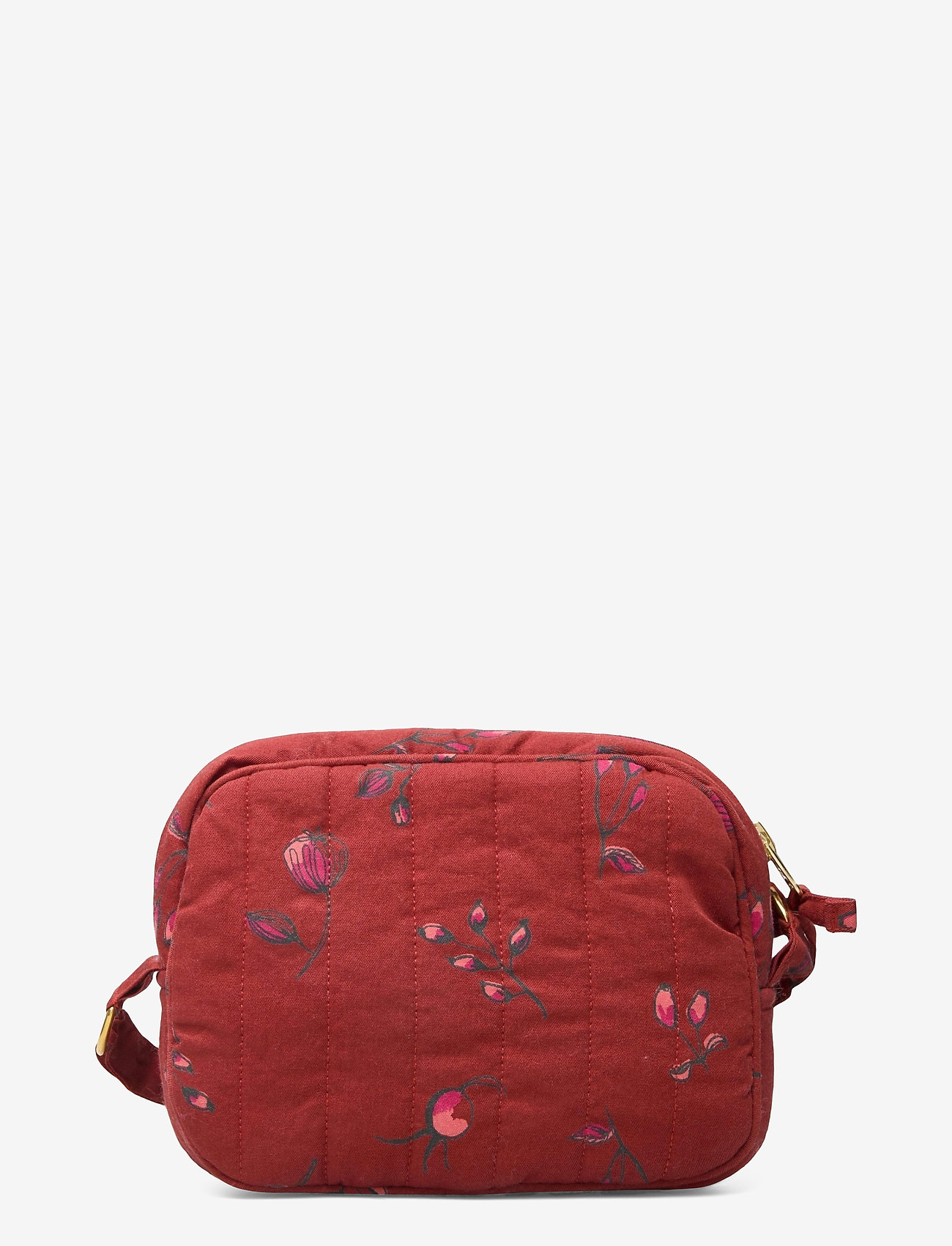 Soft Gallery - Mini Quilt Bag - red ochre, aop cloudberry - 1