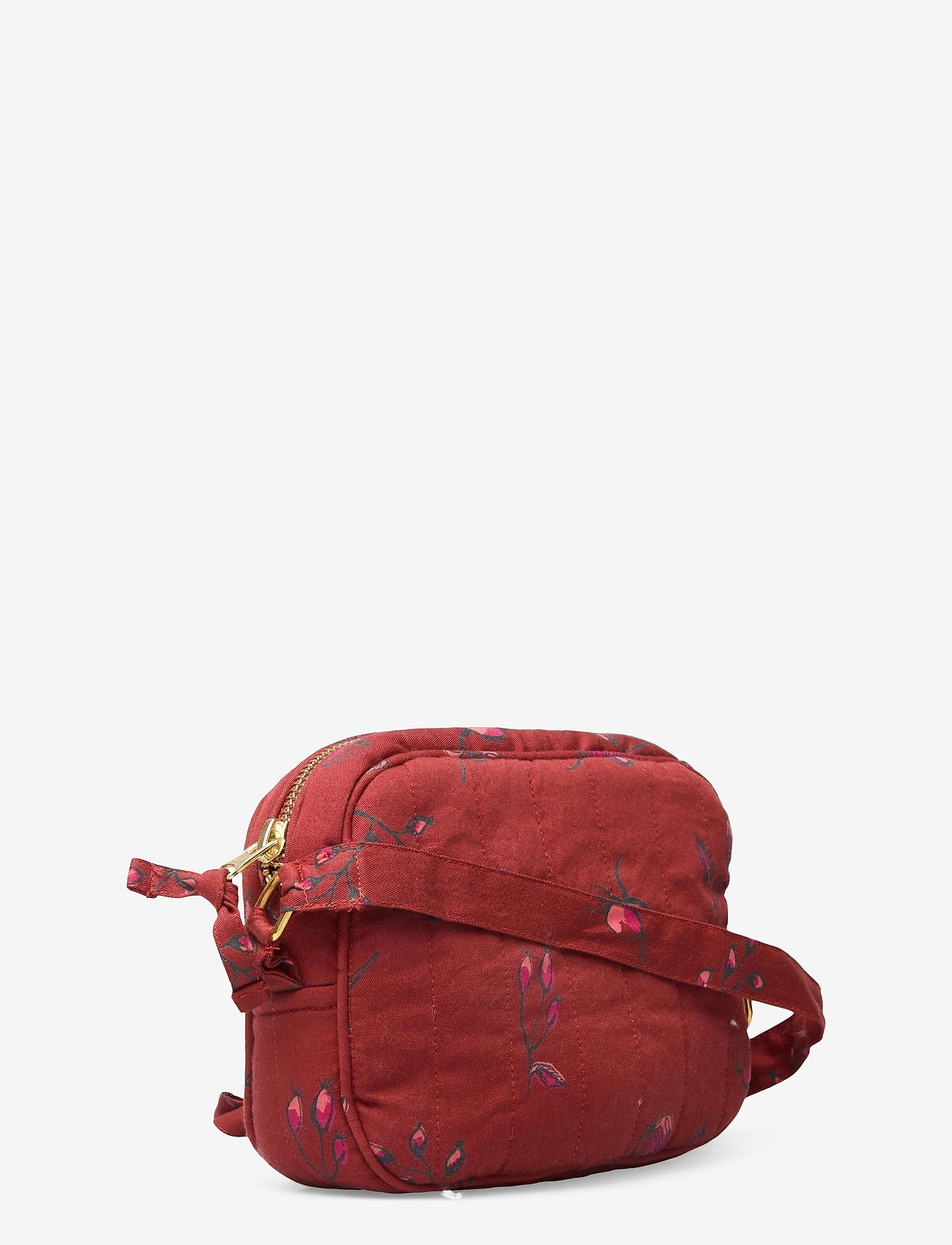 Soft Gallery - Mini Quilt Bag - red ochre, aop cloudberry - 2