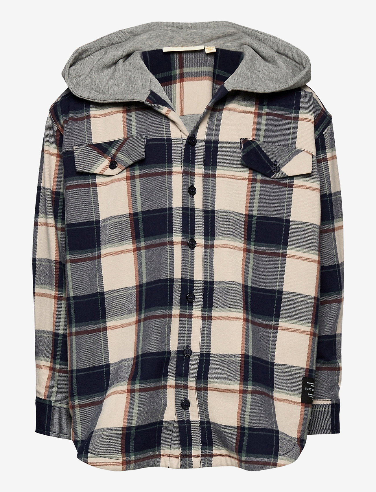 Soft Gallery - Emerson Shirt - green check - 0