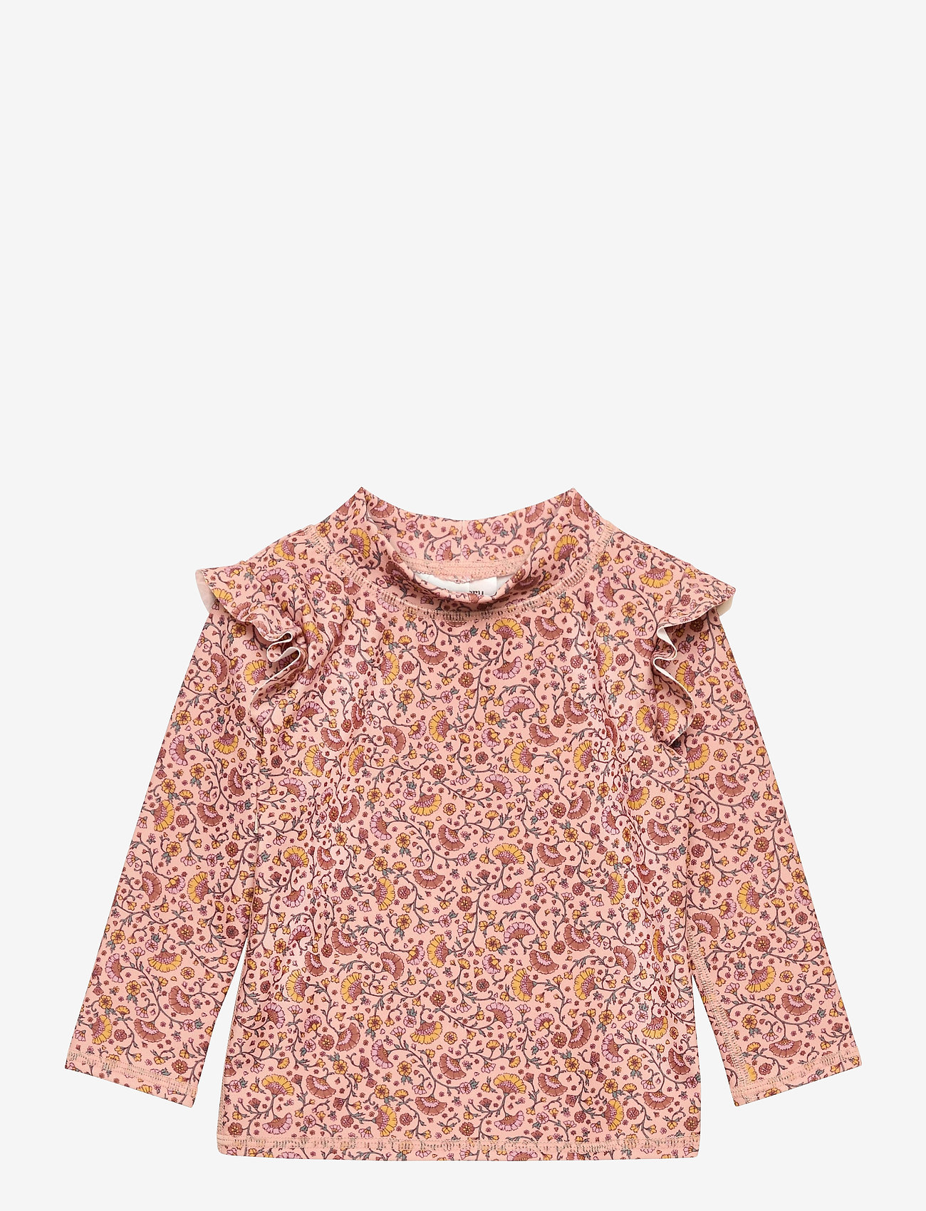 Soft Gallery - Baby Fee Sun Shirt - misty rose, aop flower swim - 0