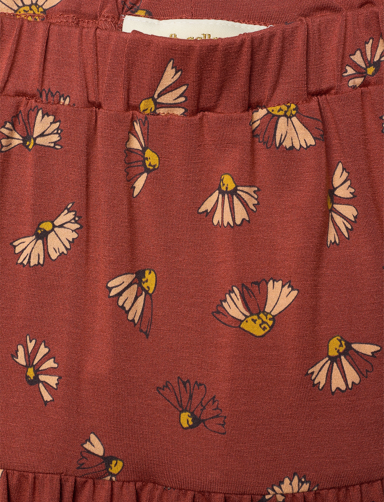 Soft Gallery - Fennel Skirt - burnt brick, aop camomile - 2
