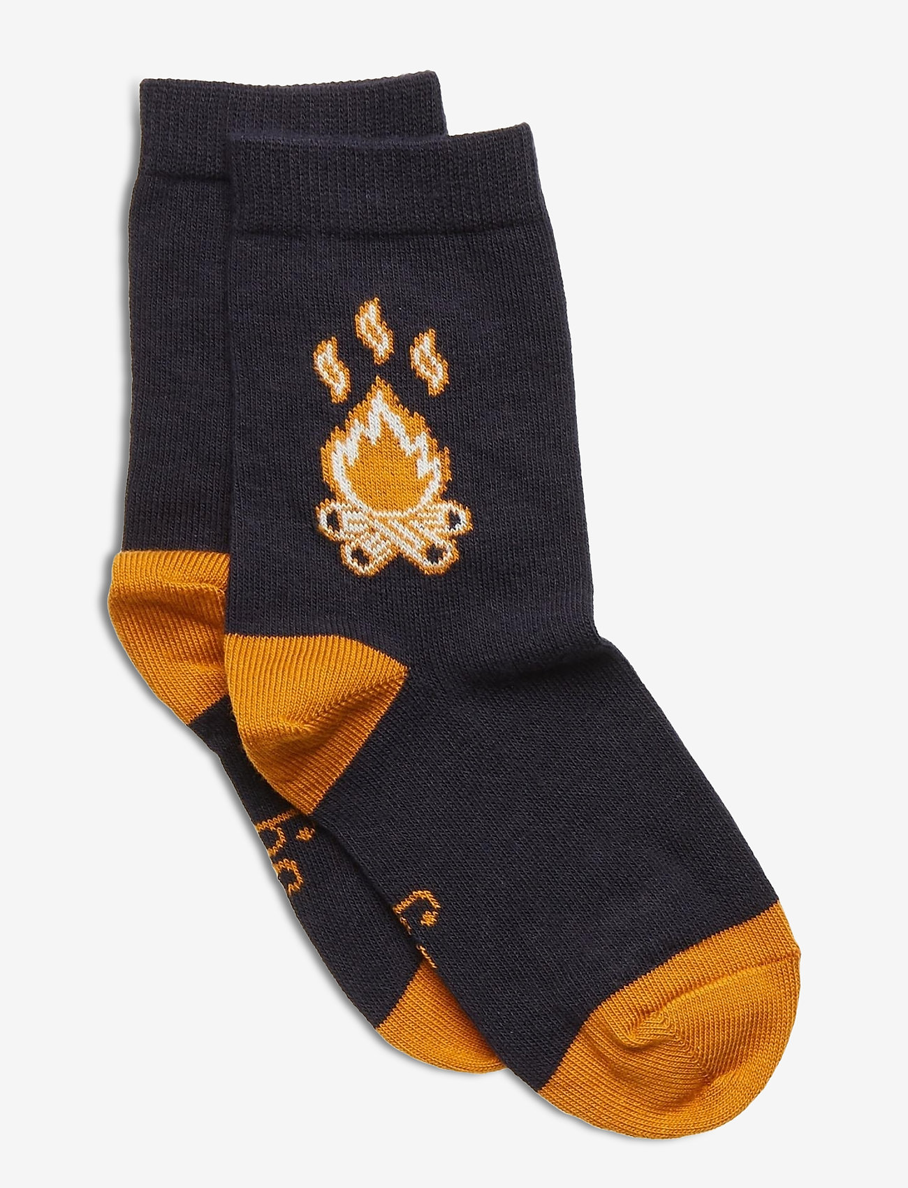 Soft Gallery - Boys Socks - jet black, fire - 0