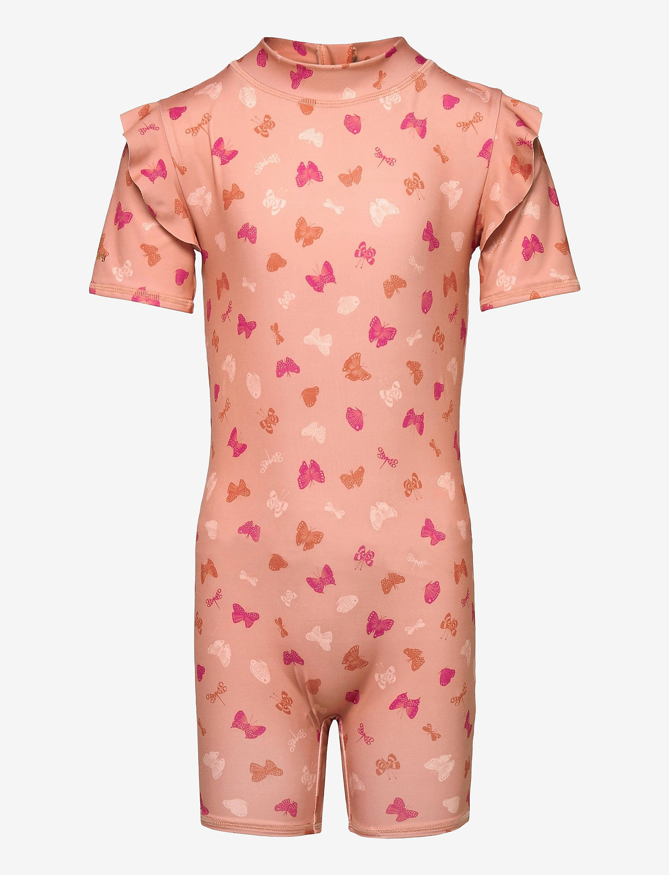 Soft Gallery - Filly Sunsuit - shrimp, aop fluttery s - 0