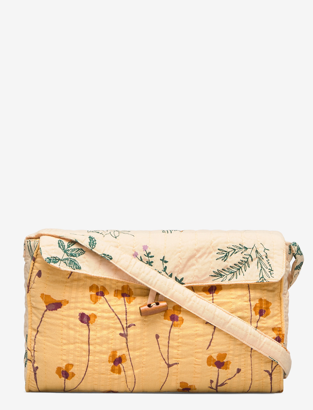 Soft Gallery - Patchwork Bag - golden apricot, aop buttercup - 0