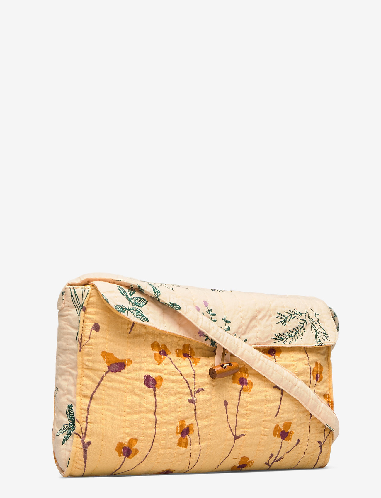 Soft Gallery - Patchwork Bag - golden apricot, aop buttercup - 2