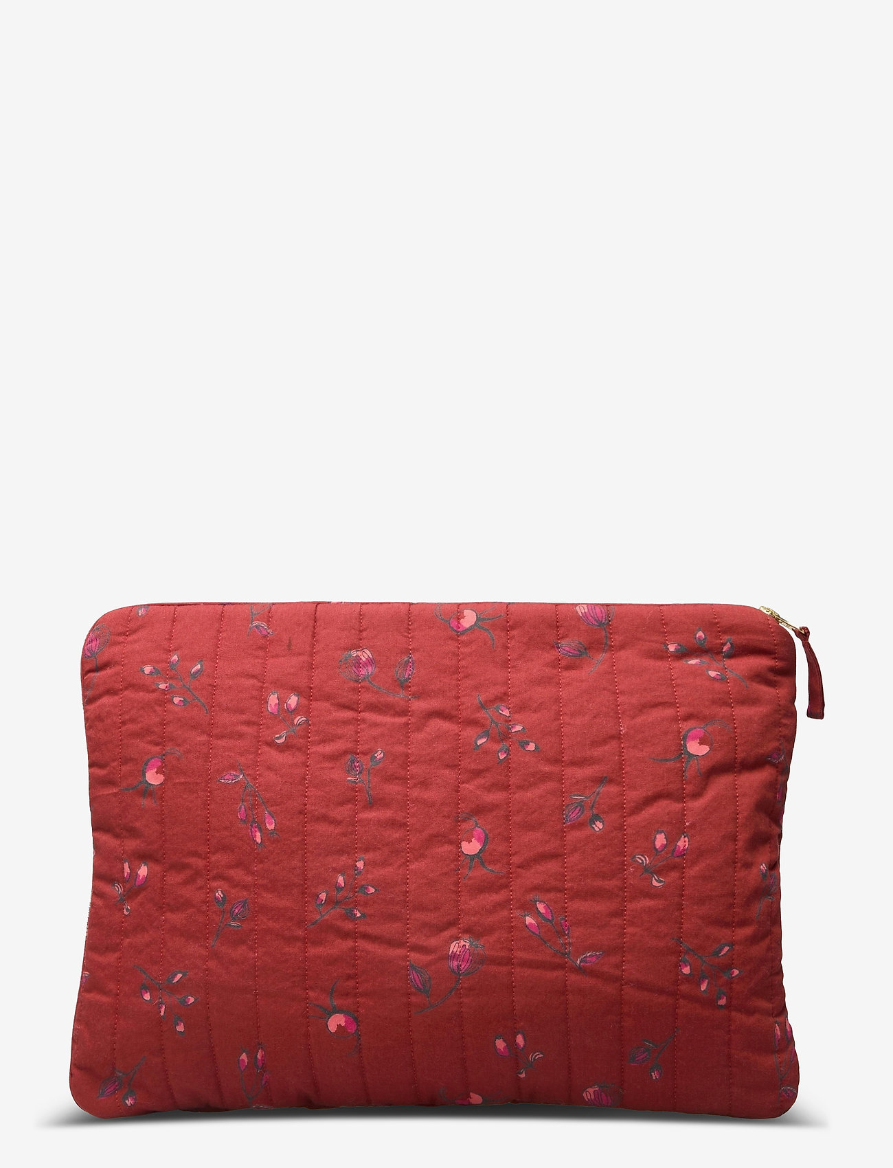 Soft Gallery - Sleeve - red ochre, aop cloudberry - 1