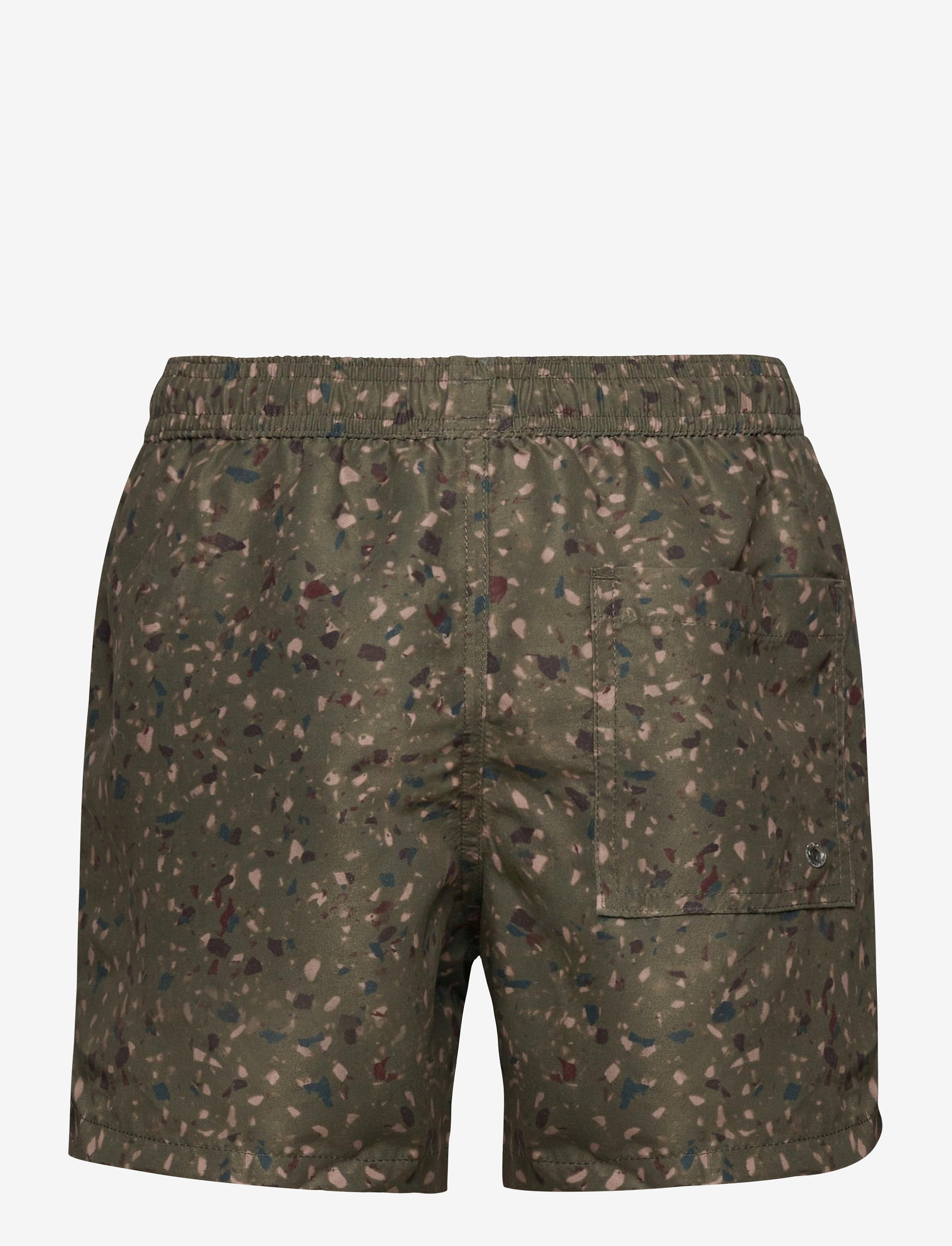 Soft Gallery - Dandy Swim Pants - deep liche, aop terra - 1