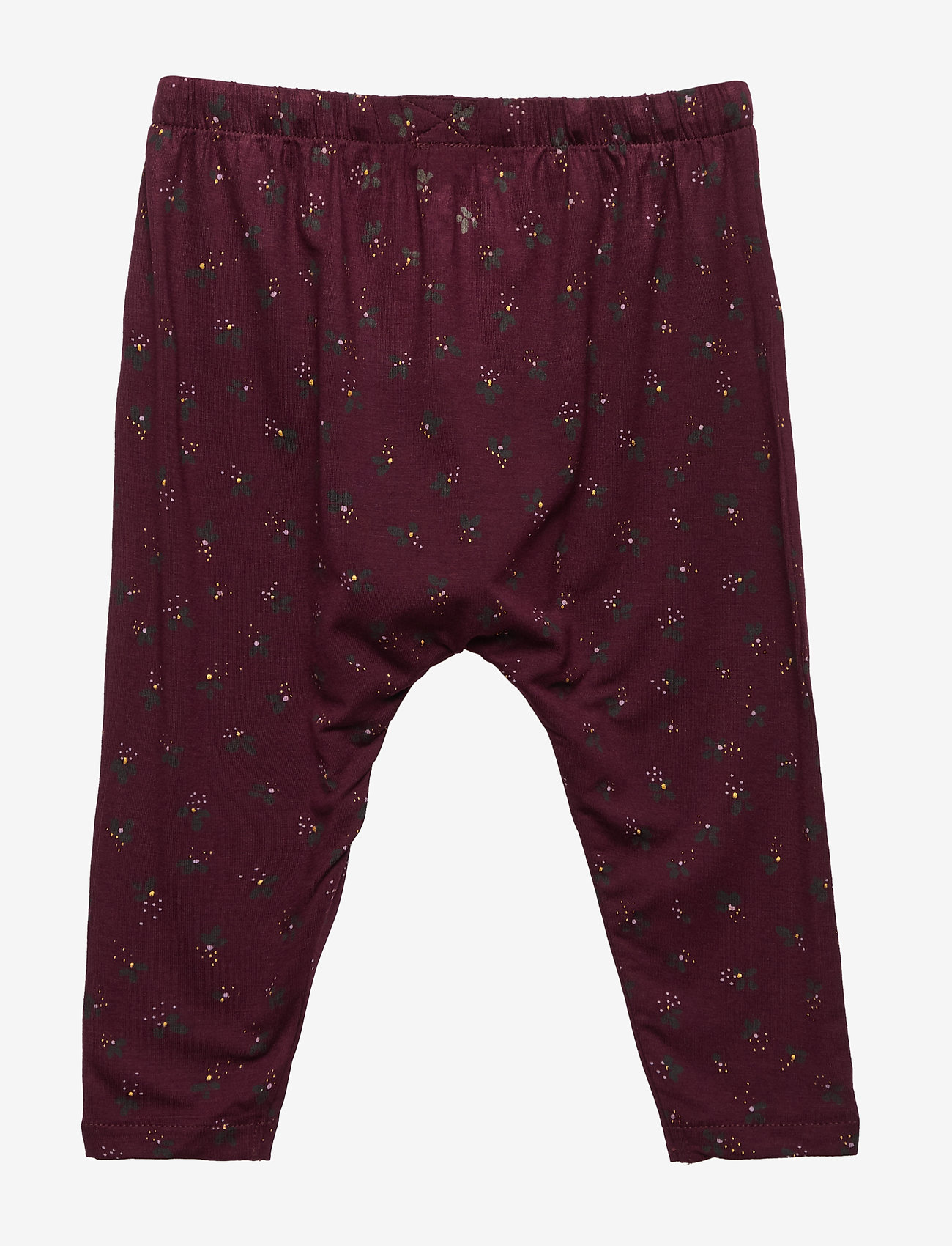 Soft Gallery - Hailey Pants - fig, aop petals mini - 1