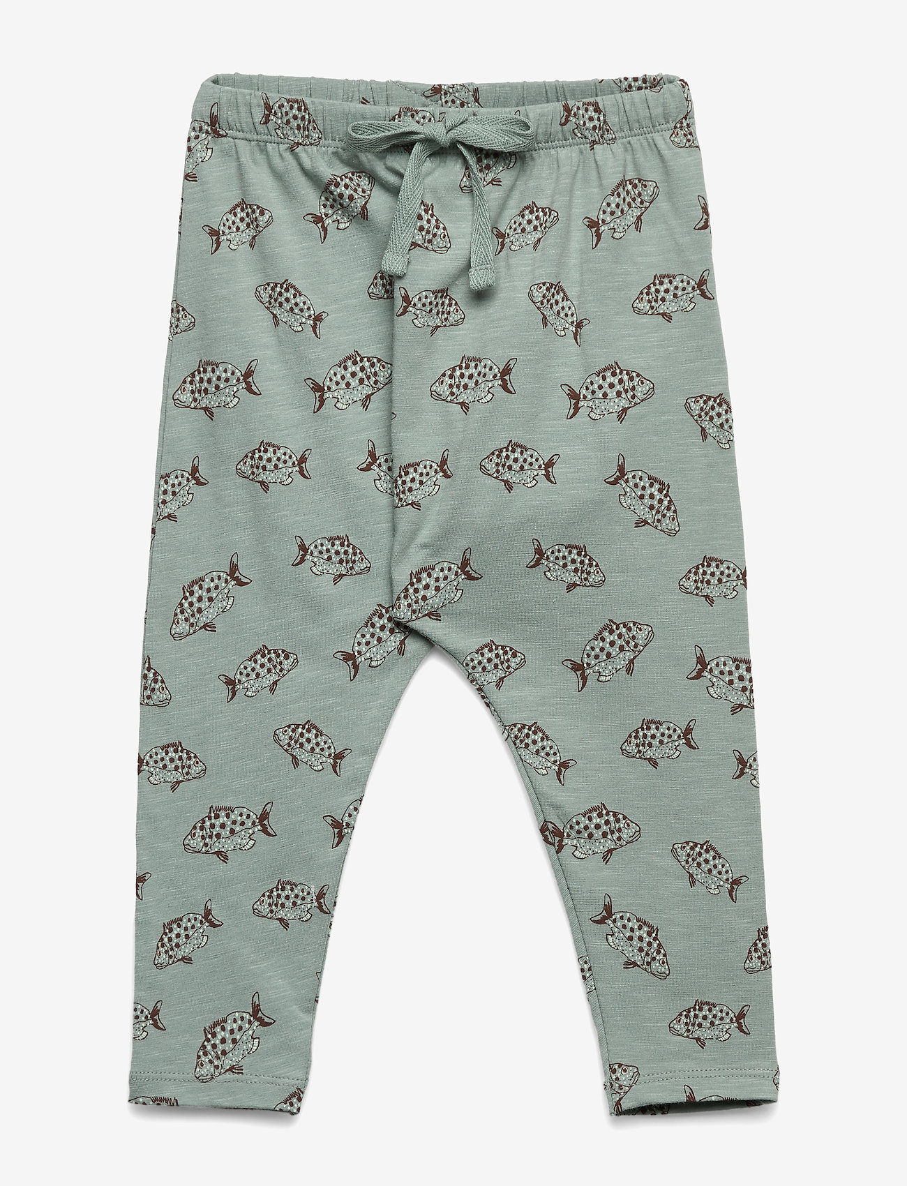 Soft Gallery - Hailey Pants - jadeite, aop fish - 0