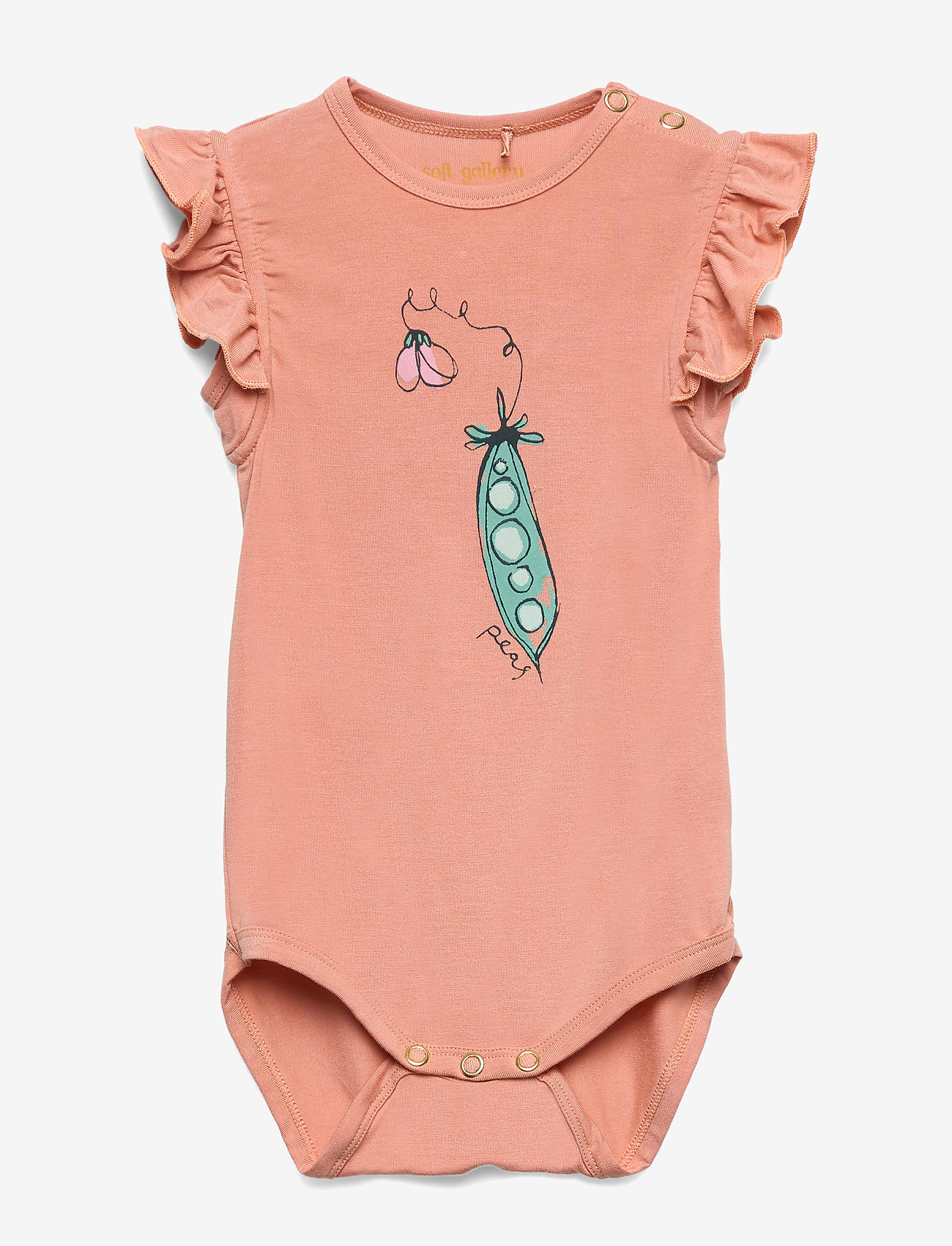Soft Gallery - Frida Body - peach bloom, peas - 0