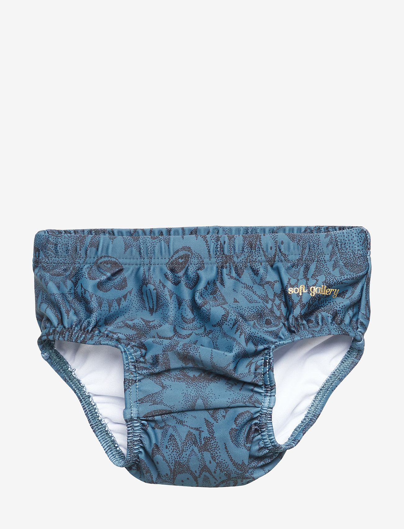 Soft Gallery - Miki Swim Pants - badeshorts - orion blue, aop owl - 0