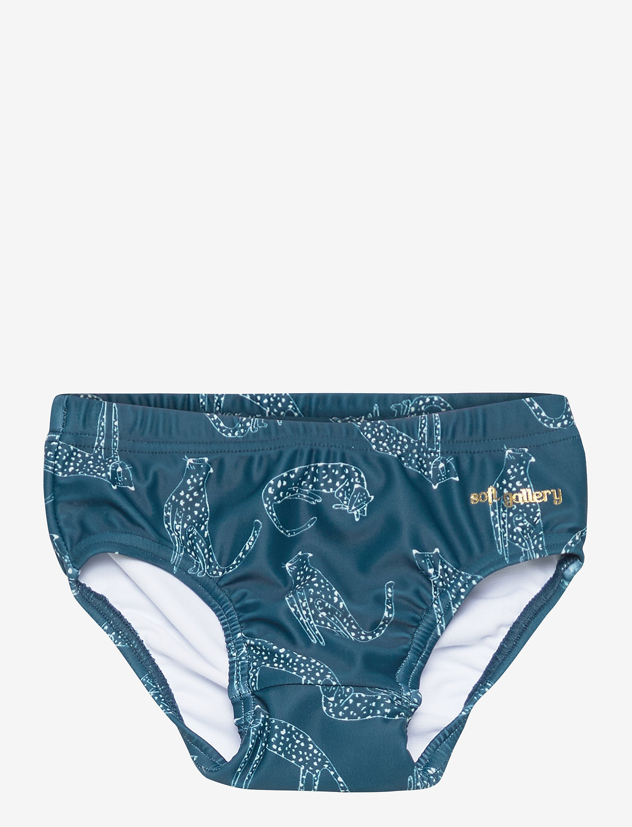 Soft Gallery - Miki Swim Pants - majolica blue, aop loeline - 0
