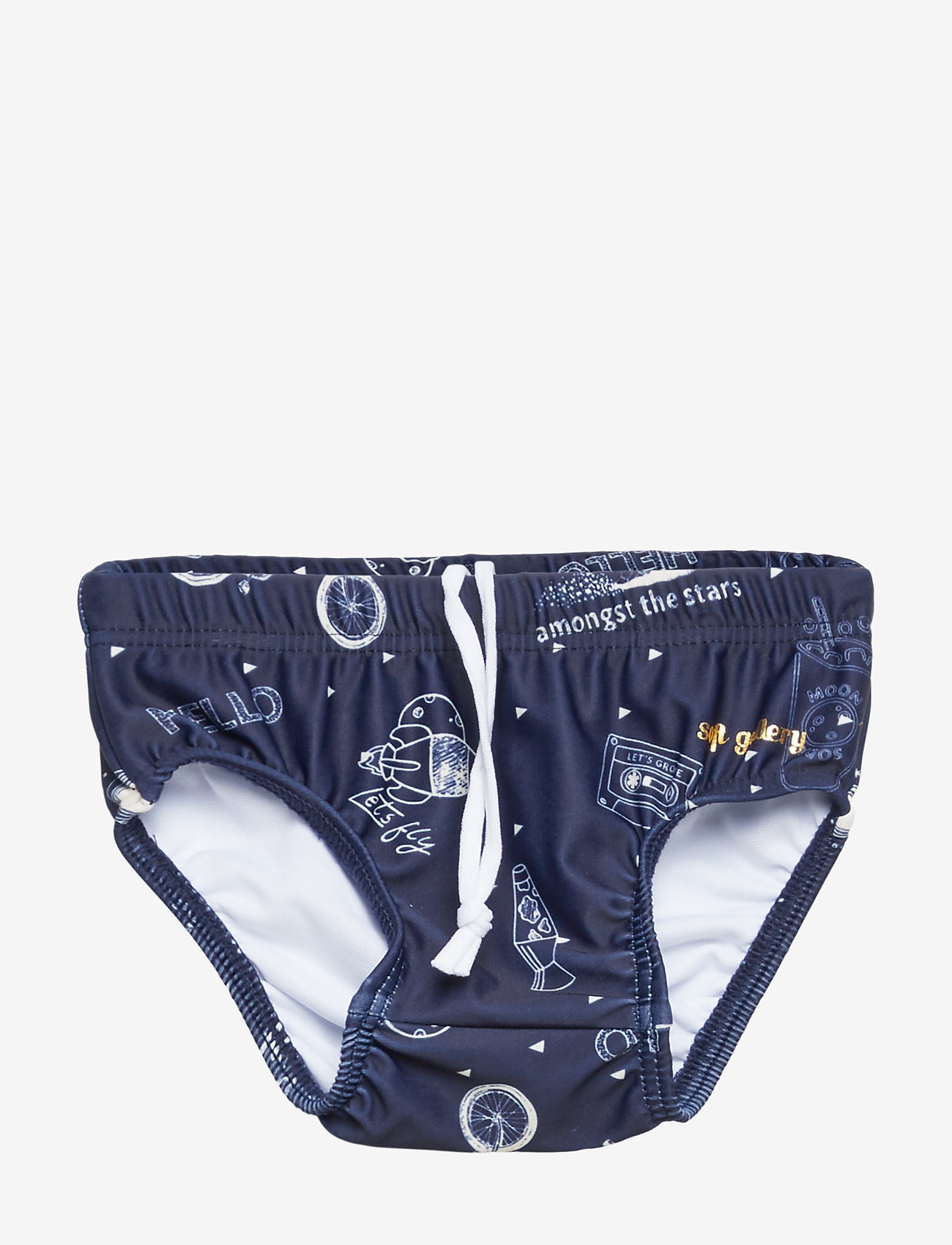 Soft Gallery - Miki Swim Pants - dress blues, aop starsurfer swim - 0