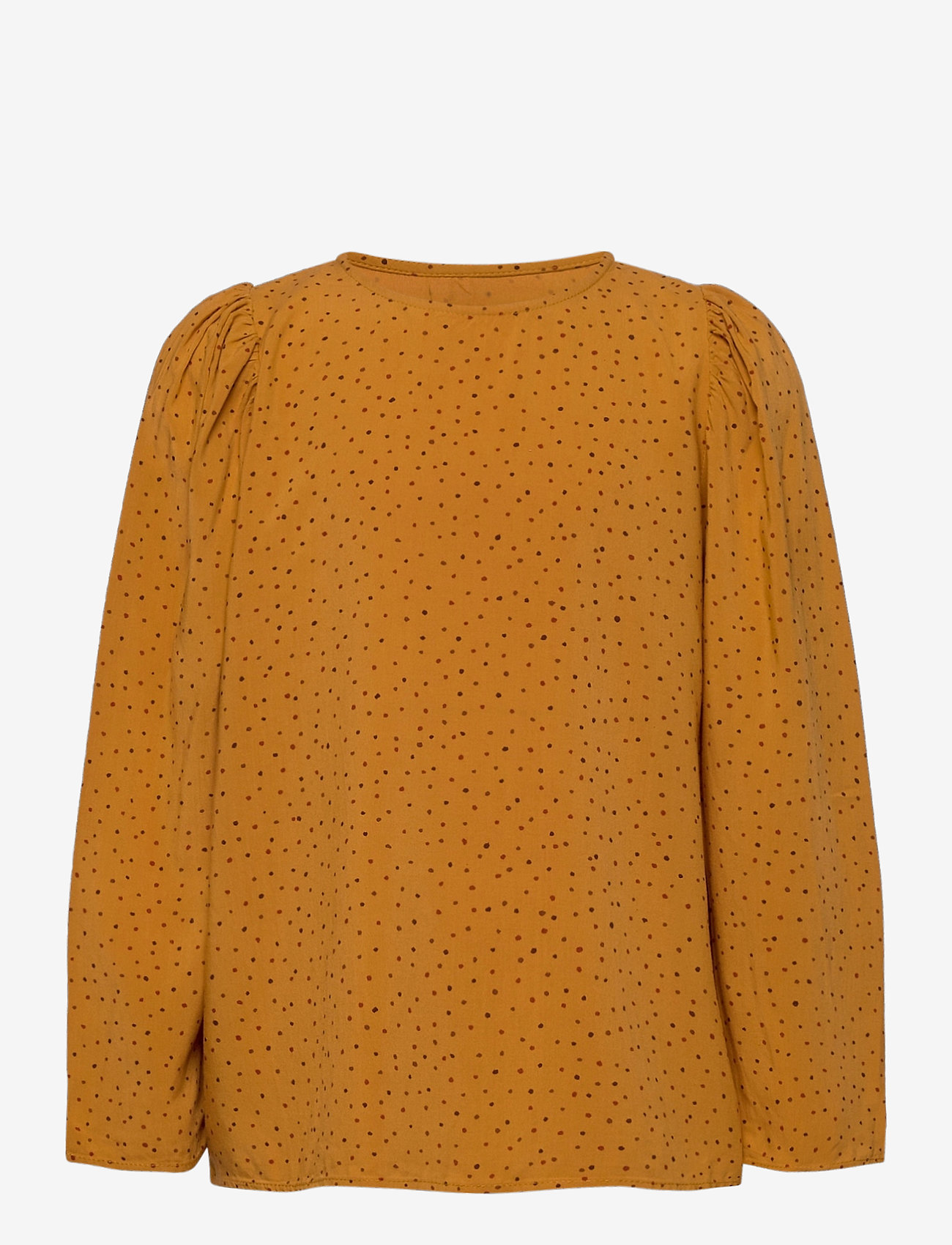 Soft Gallery - Gaelle Shirt - inca gold, aop trio dotties - 0