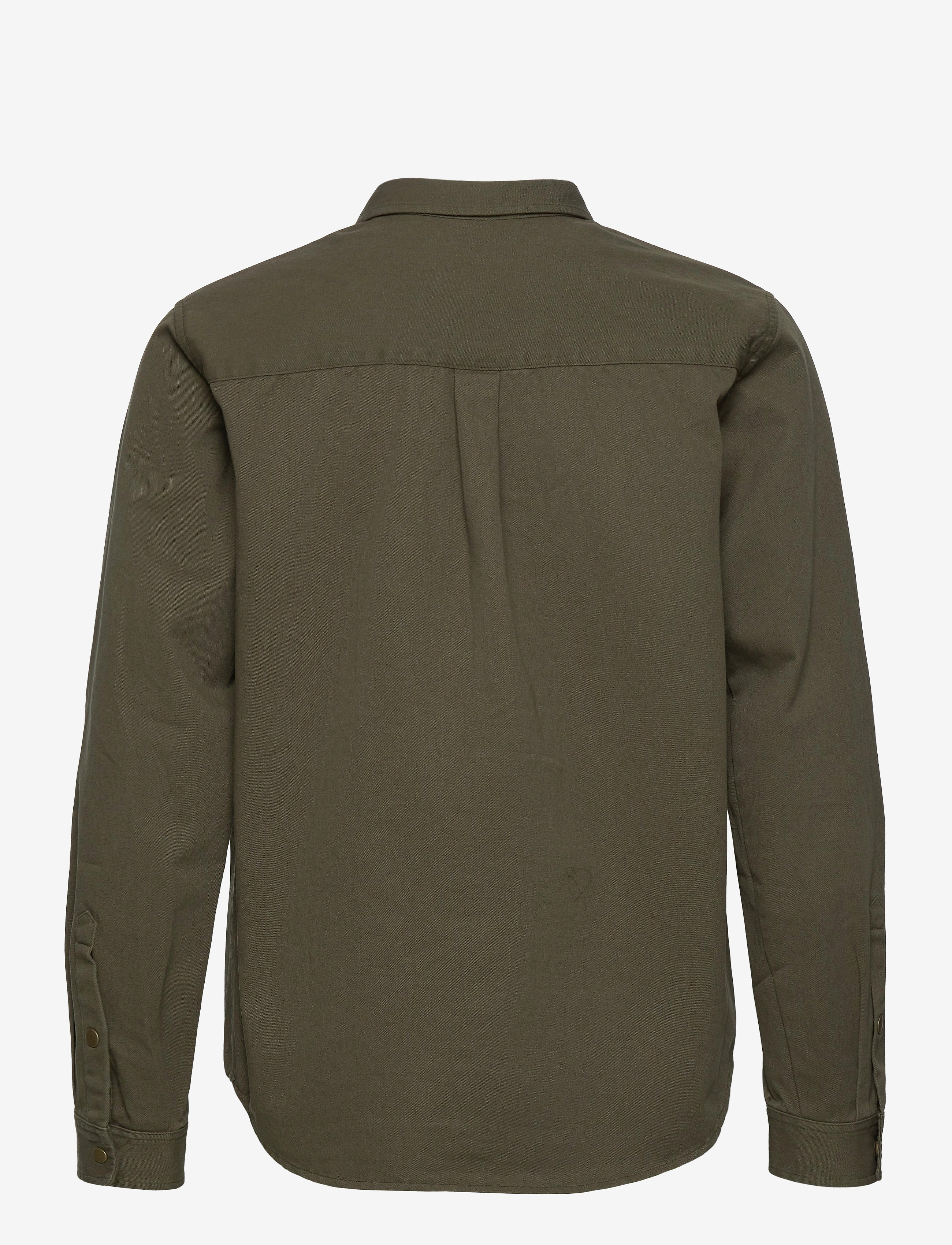 Soft Gallery - Garret Shirt - ivy green, leaf p - 1