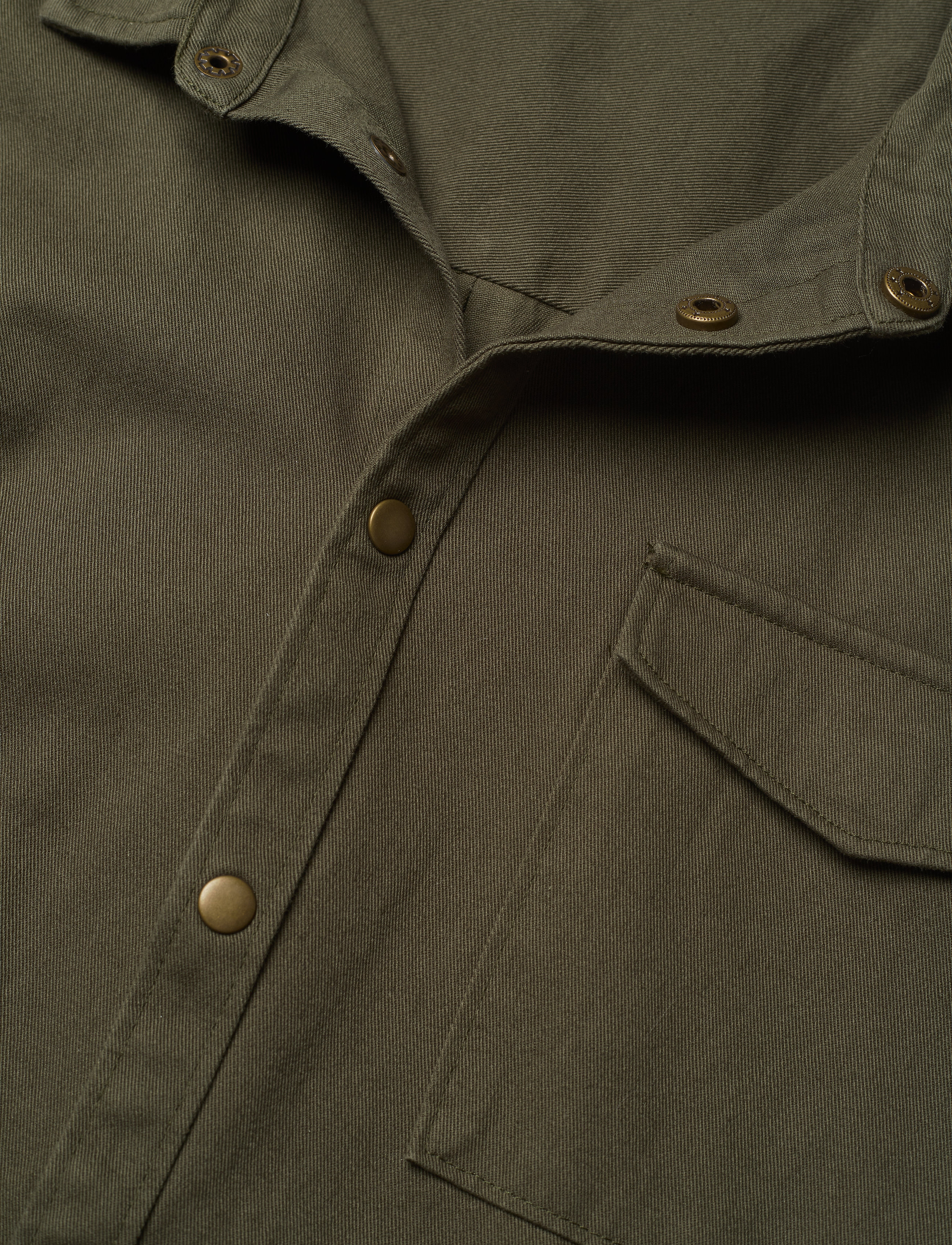 Soft Gallery - Garret Shirt - ivy green, leaf p - 2