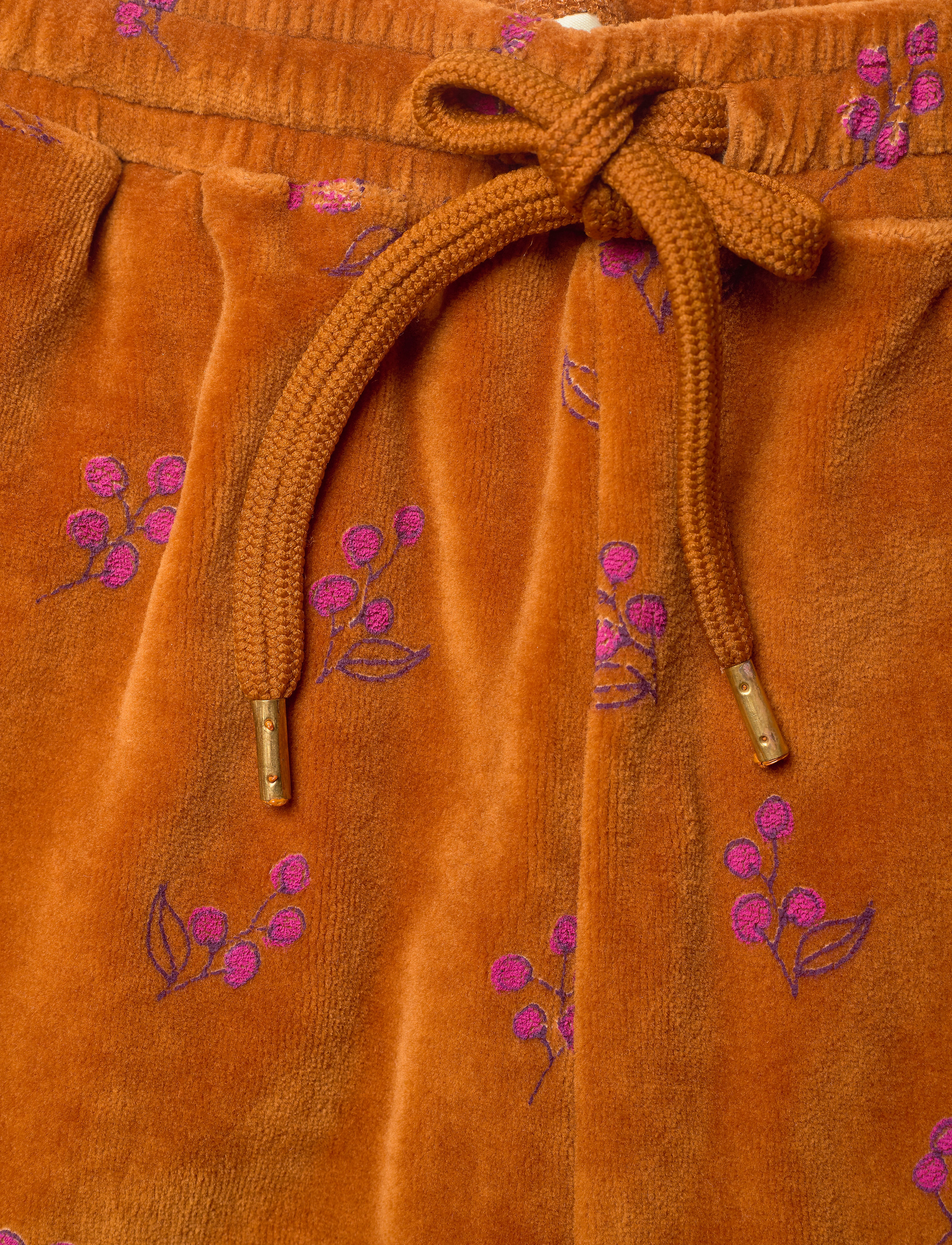 Soft Gallery - Charline Pants - thai curry, aop rosehibs - 3