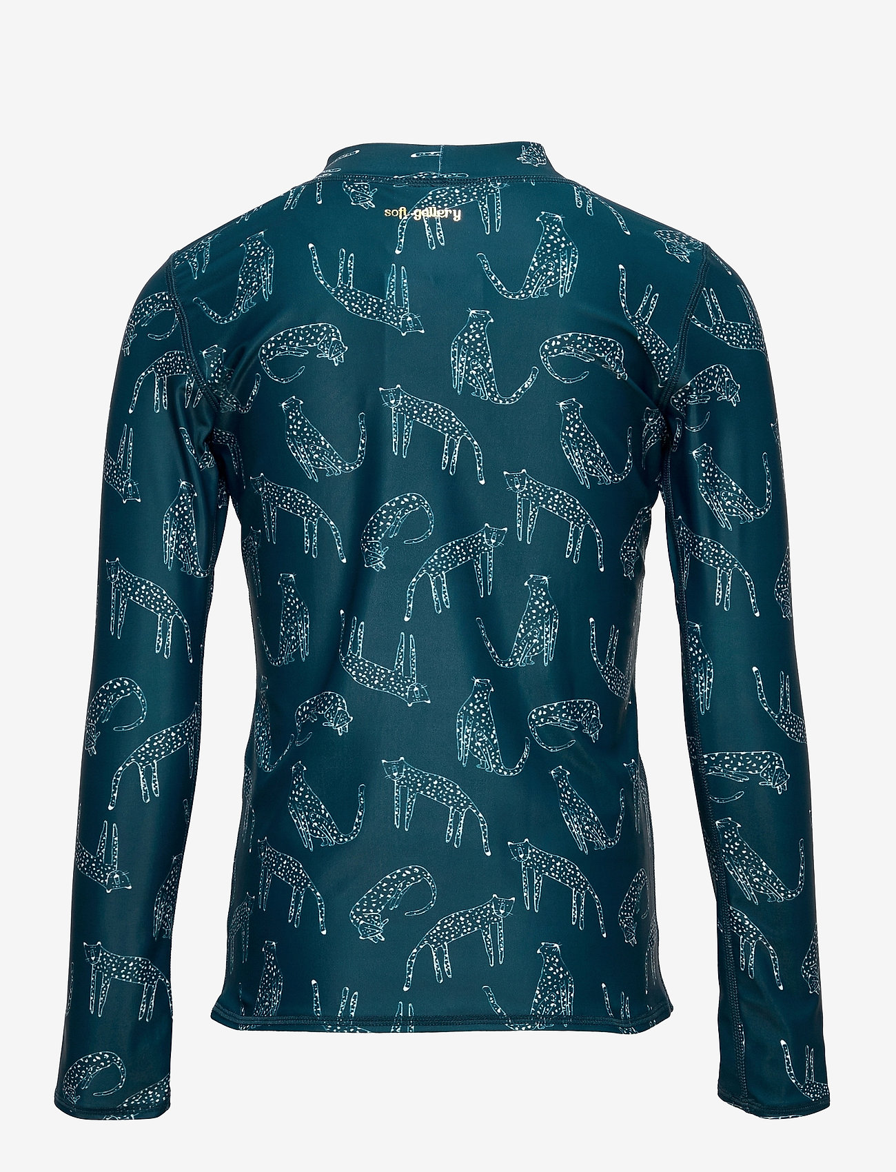 Soft Gallery - Astin Sun Shirt - majolica blue, aop loeline - 1