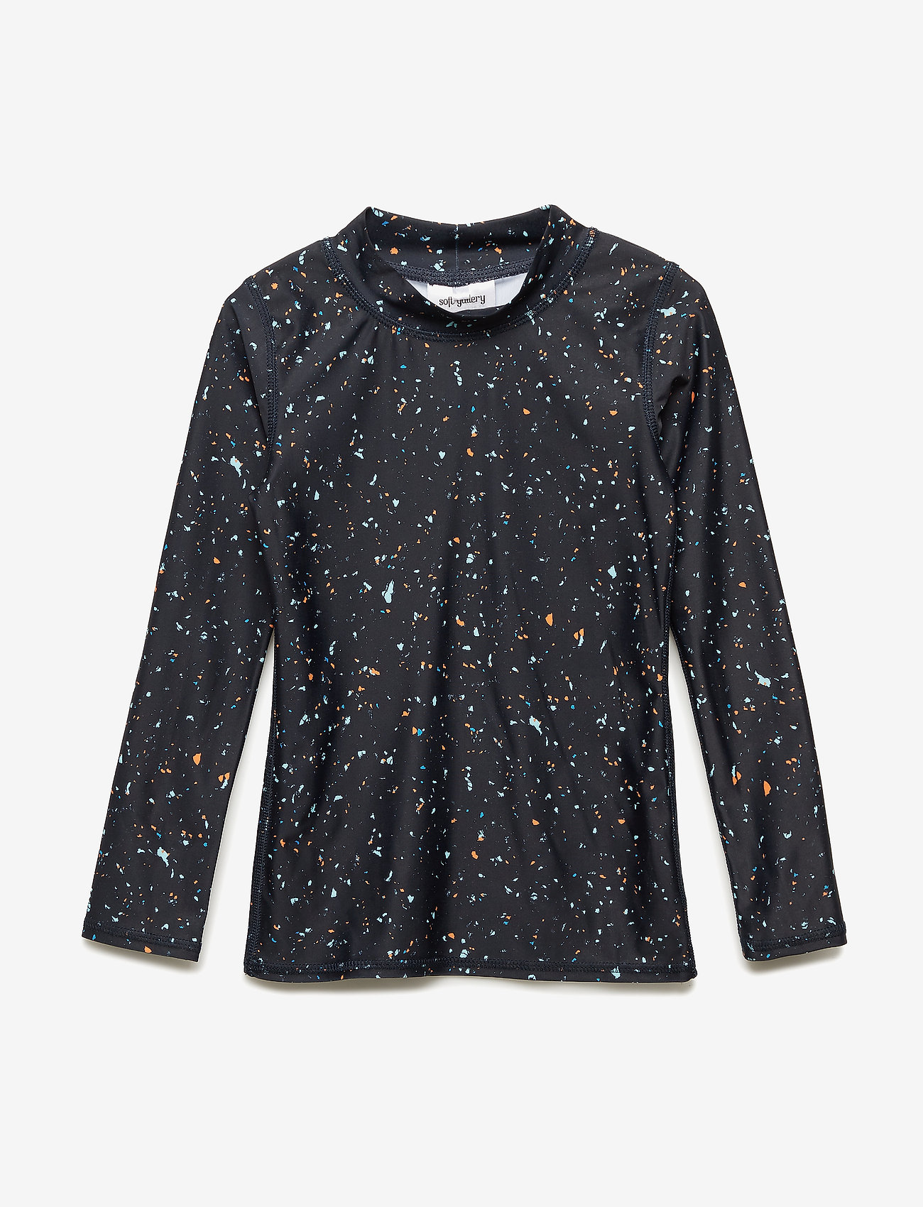Soft Gallery - Astin Sun Shirt - india ink, aop flakes mix - 0