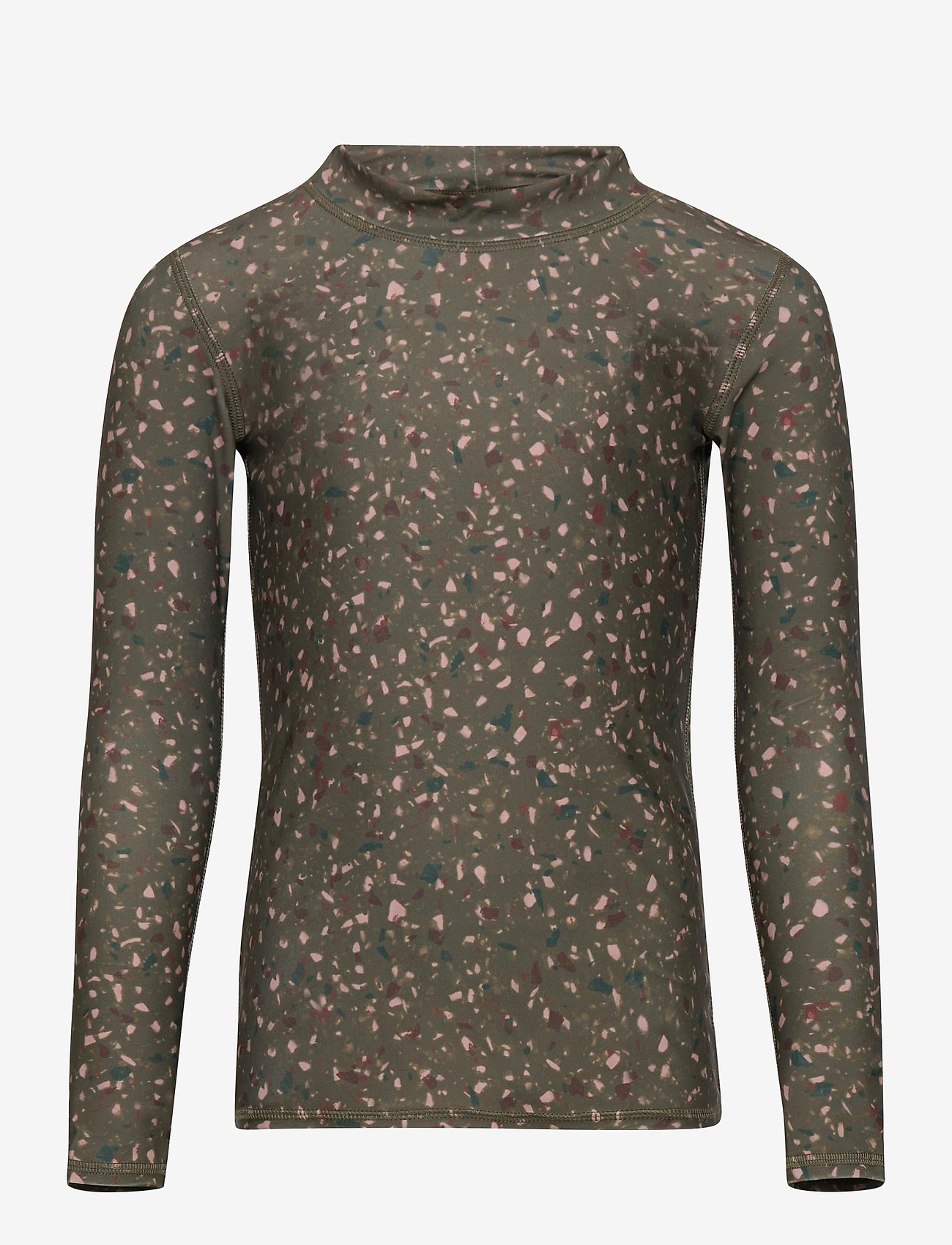 Soft Gallery - Astin Sun Shirt - deep liche, aop terra - 0