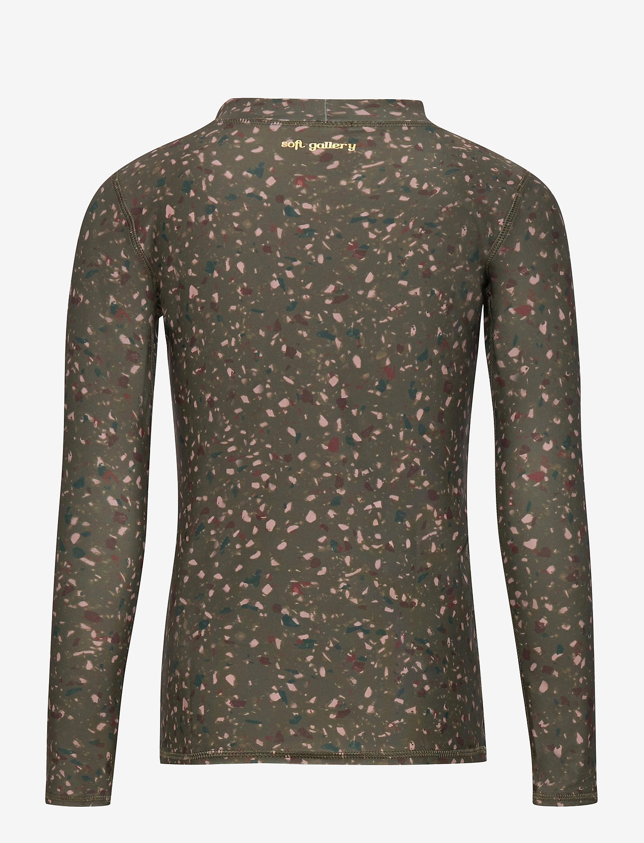 Soft Gallery - Astin Sun Shirt - deep liche, aop terra - 1