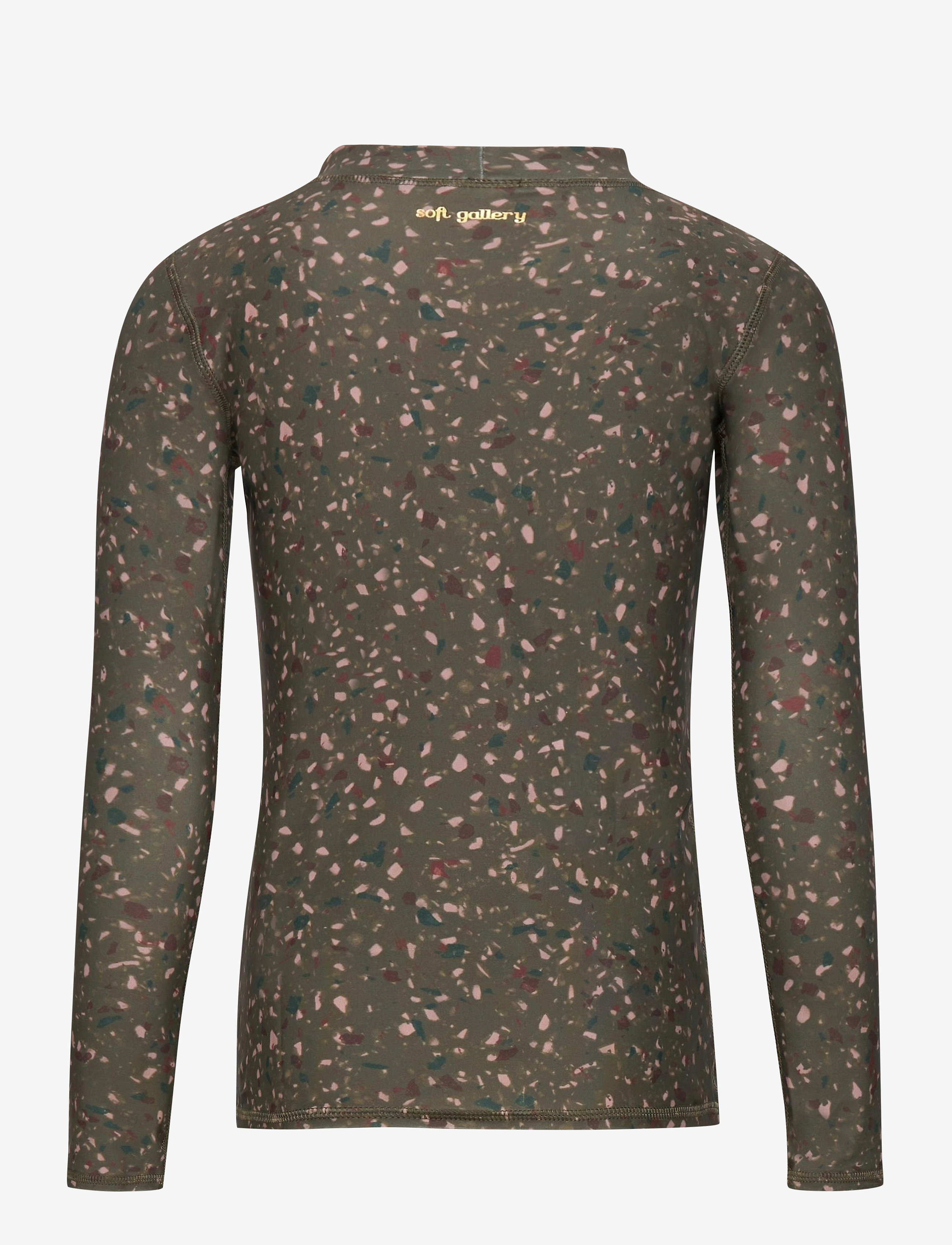 Soft Gallery - Astin Sun Shirt - deep liche, aop terra - 1