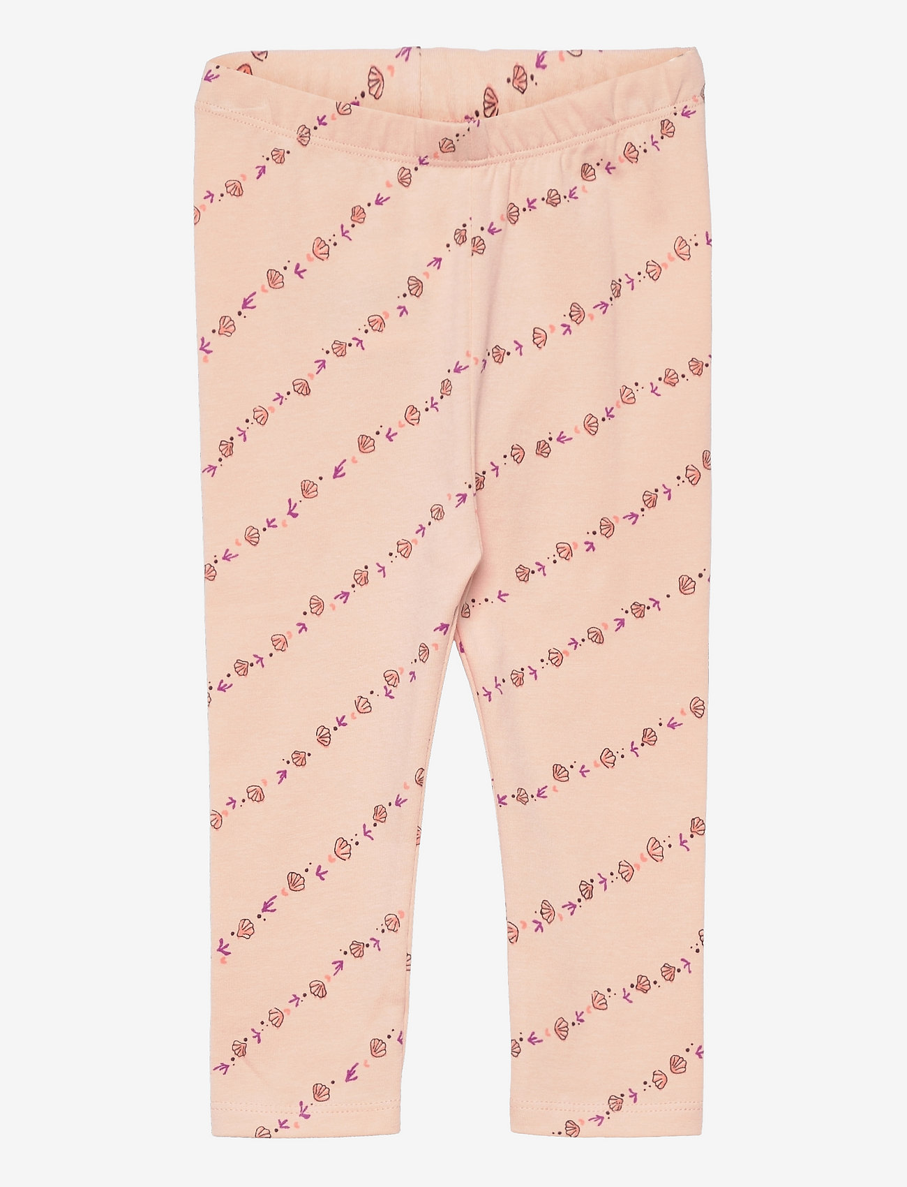 Soft Gallery - SGBaby Paula Shellstripe Leggings - cameo rose - 0