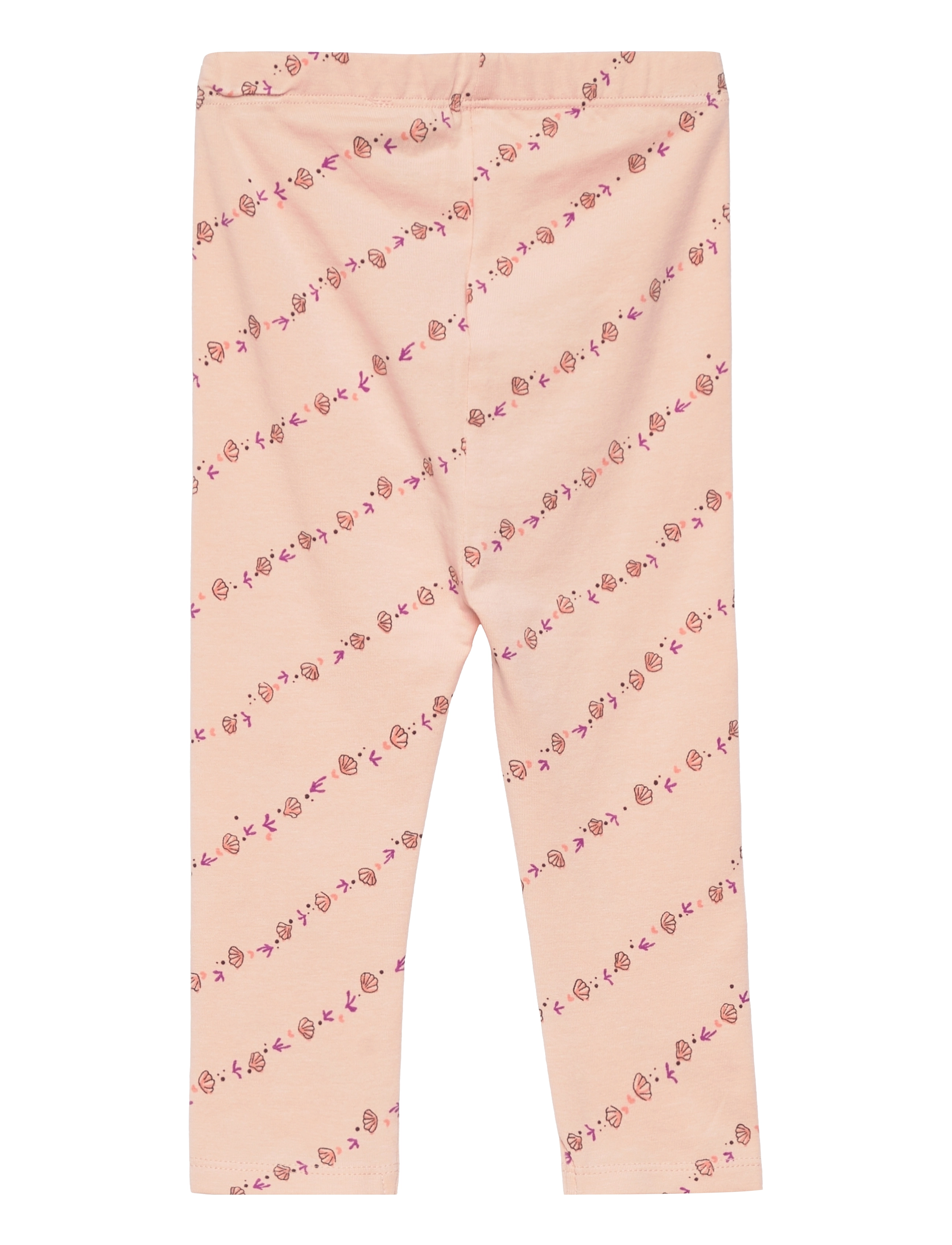 Soft Gallery - SGBaby Paula Shellstripe Leggings - cameo rose - 1