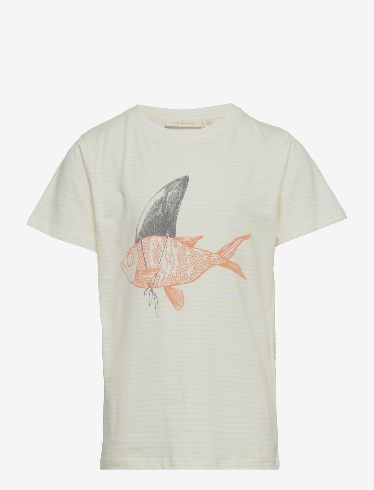 Soft Gallery - SGBass Sharky ss tee - jet stream - 0