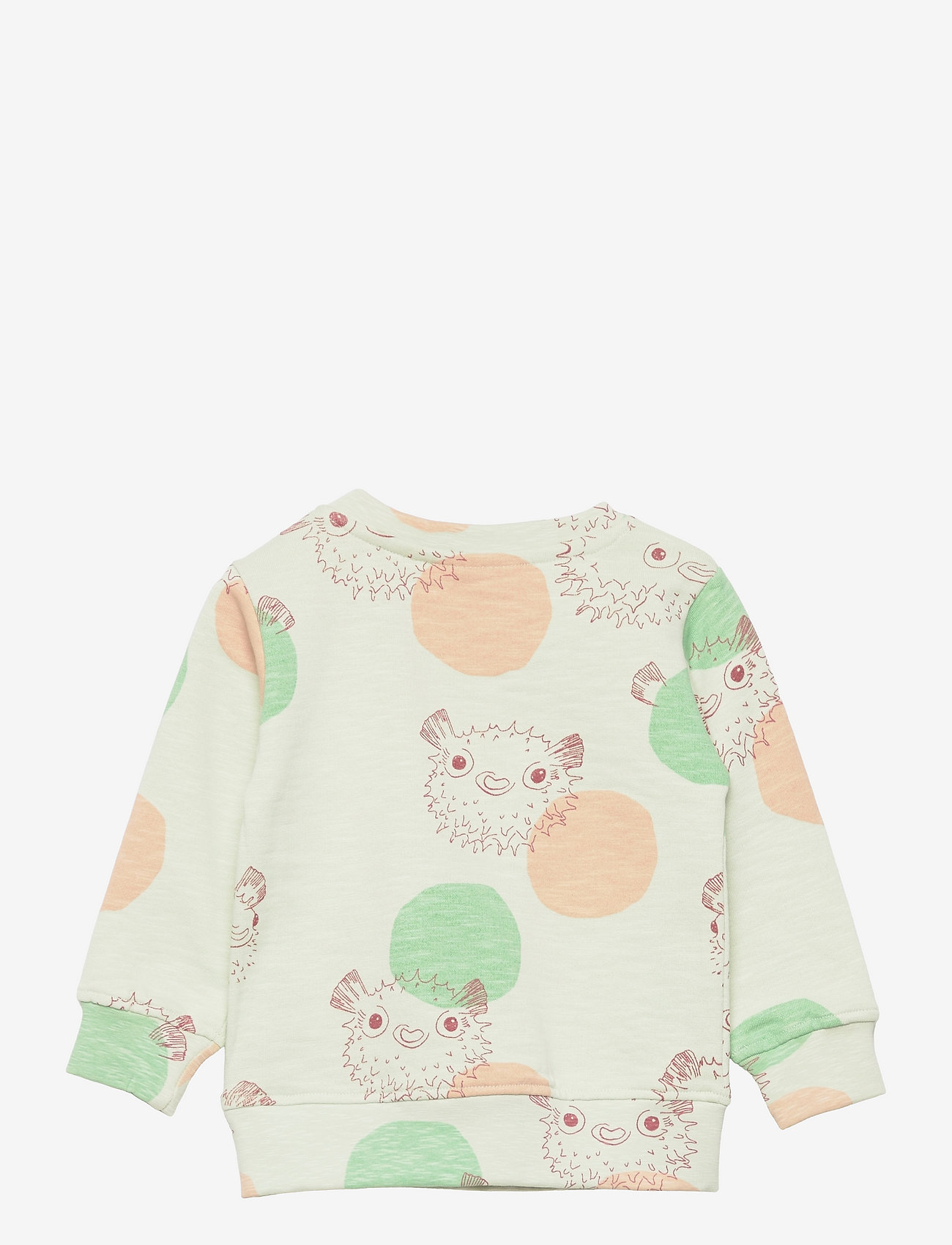 Soft Gallery - Buzz Puffer AOP Sweatshirt - pale aqua - 1