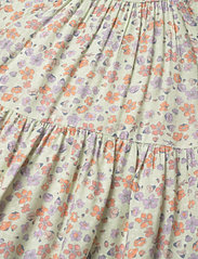 Soft Gallery - SGHonesty Popbloom Dress SF - kurzärmelige freizeitkleider - pale aqua - 4