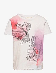Soft Gallery - SGJi Swirling ss tee - kortærmede t-shirts - chintz rose - 0