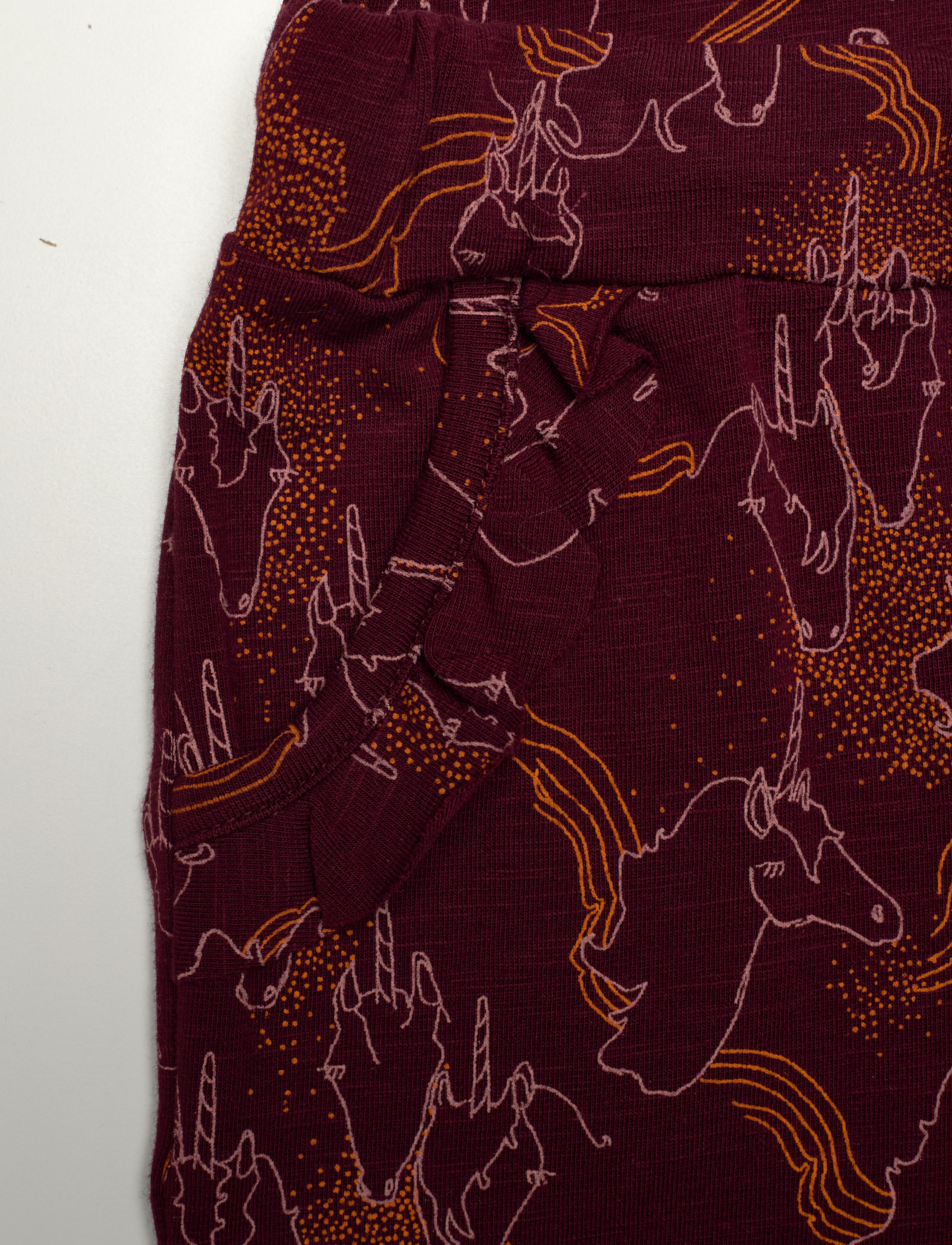 Soft Gallery - SGImery Frill Magichorn Pants - tawny port - 3