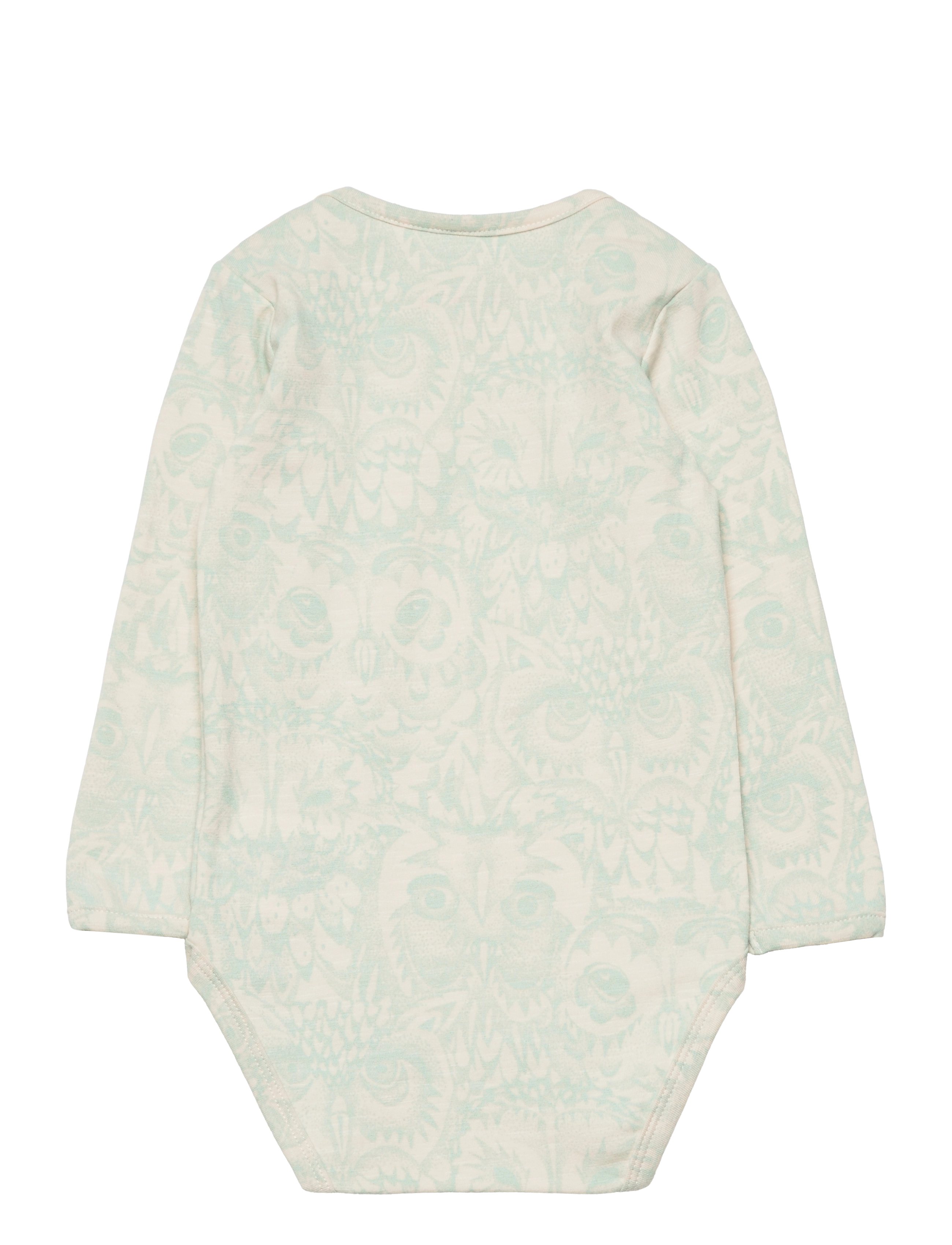 Soft Gallery - SGBob Boypastel Owl LS body - harbor gray - 1