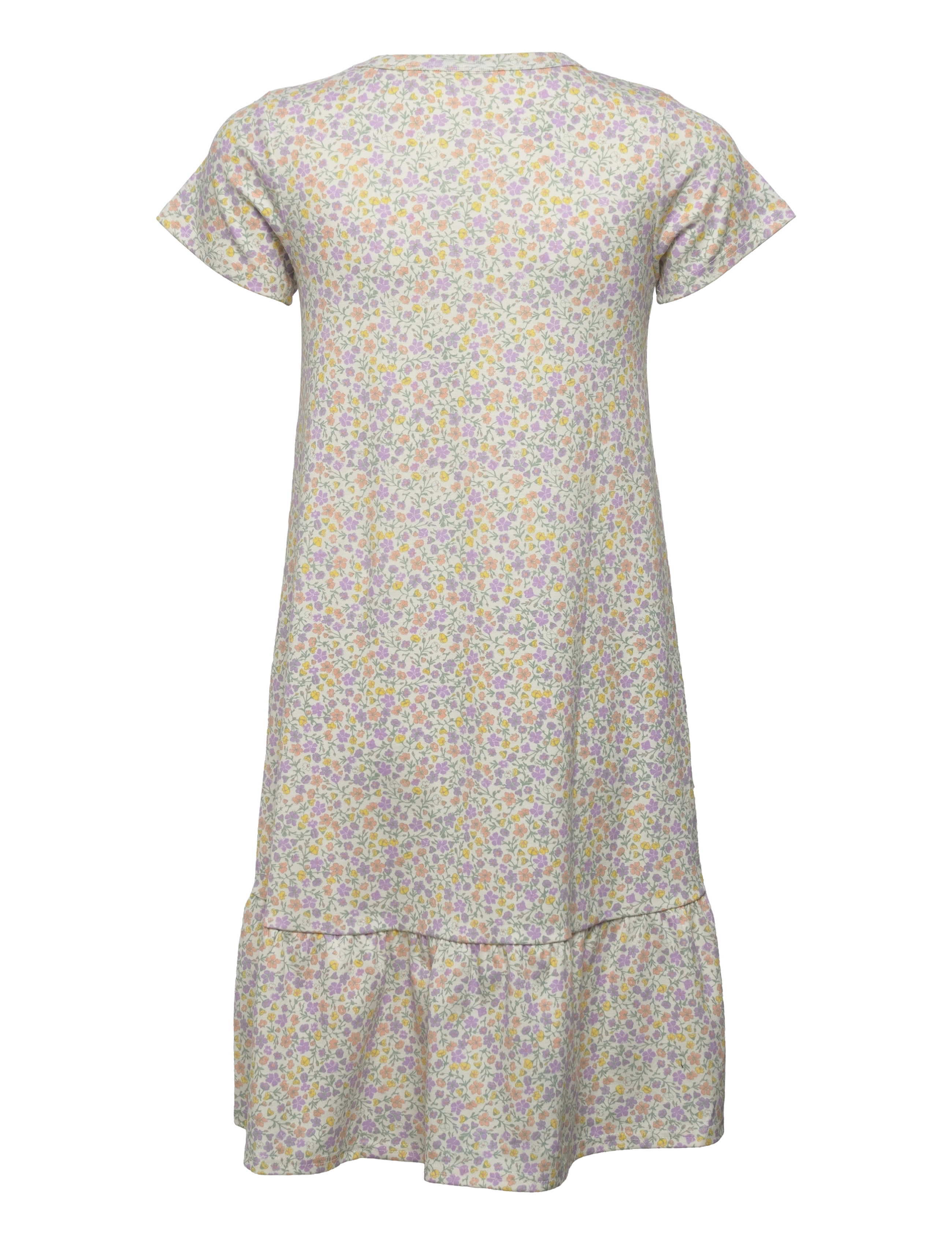 Soft Gallery - SGJenella Pastelflower SS dress - snow white - 1