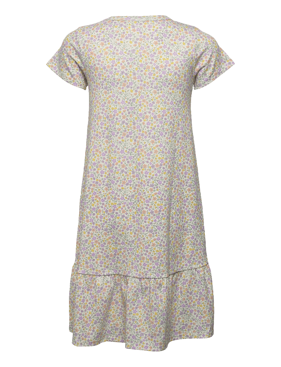 Soft Gallery - SGJenella Pastelflower SS dress - snow white - 1
