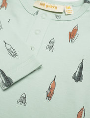 Soft Gallery - SGJason Flight ls tee - langærmede t-shirts - harbor gray - 2